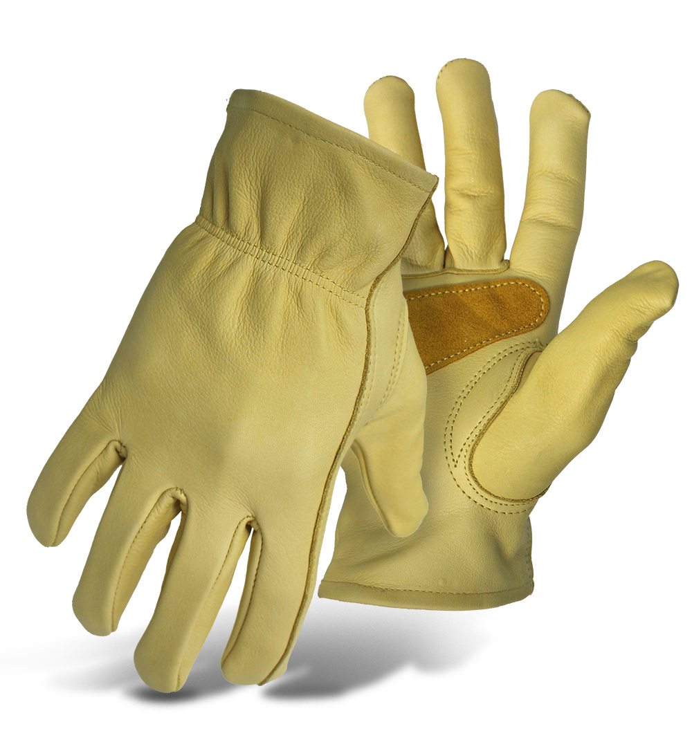Grain Cowhide Leather Driver with Palm Patch, size X-Large