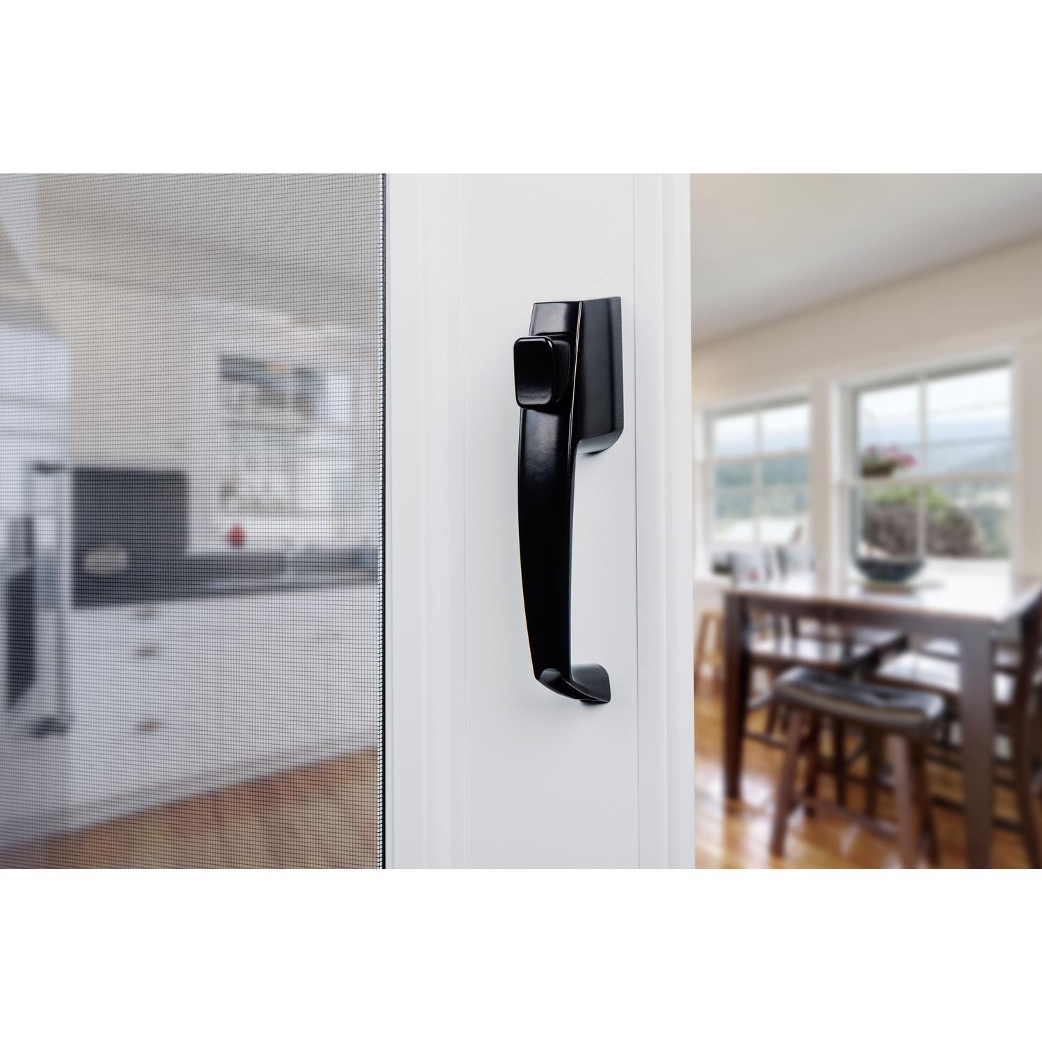 Ace Black Aluminum/Steel Pneumatic Screen/Storm Door Closer
