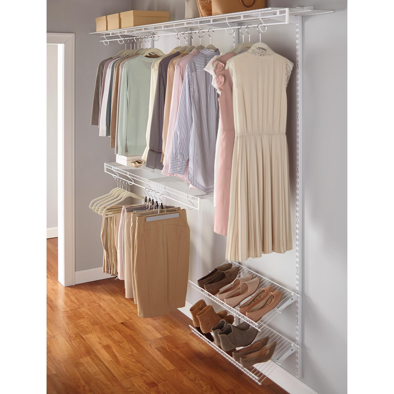 Rubbermaid Fast Track 81-1/4 in. H Steel Wall Mount Upright