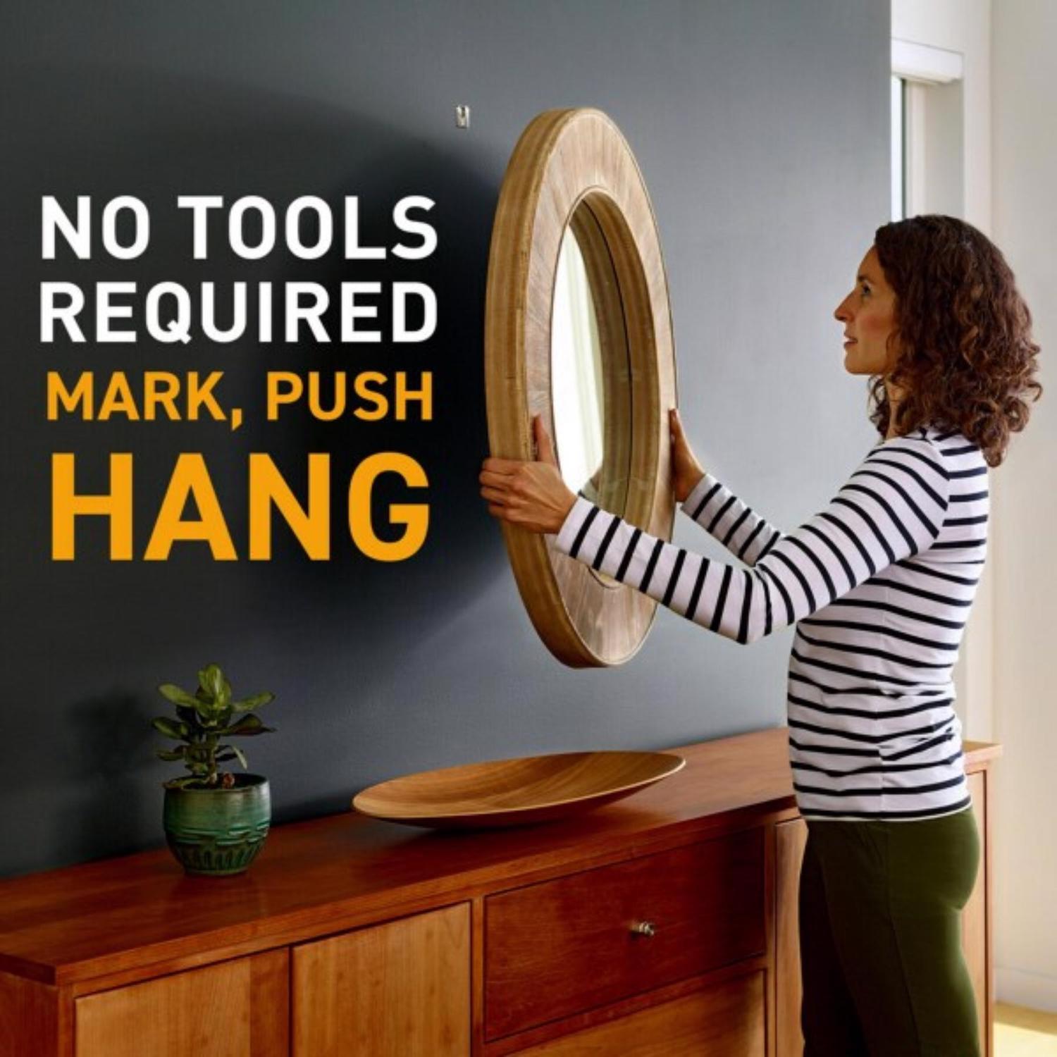 3M Claw Silver Drywall Picture Hanger 45 lb 1 pk