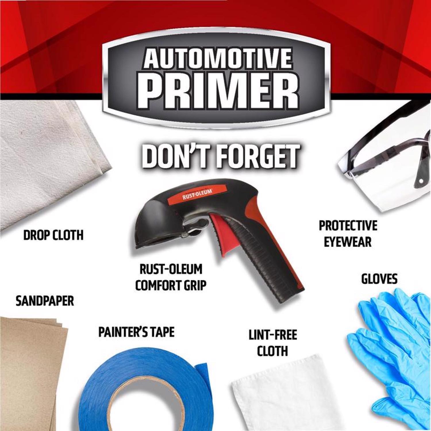 Rust-Oleum Automotive Flat Dark Green Automotive Self-Etching Primer Spray 12 oz