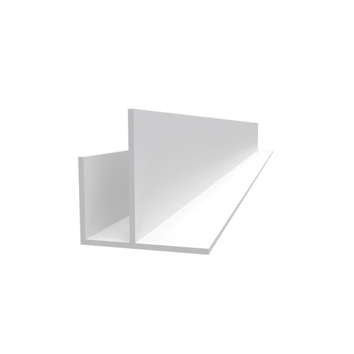 Trusscore F Trim 1/2x10 White