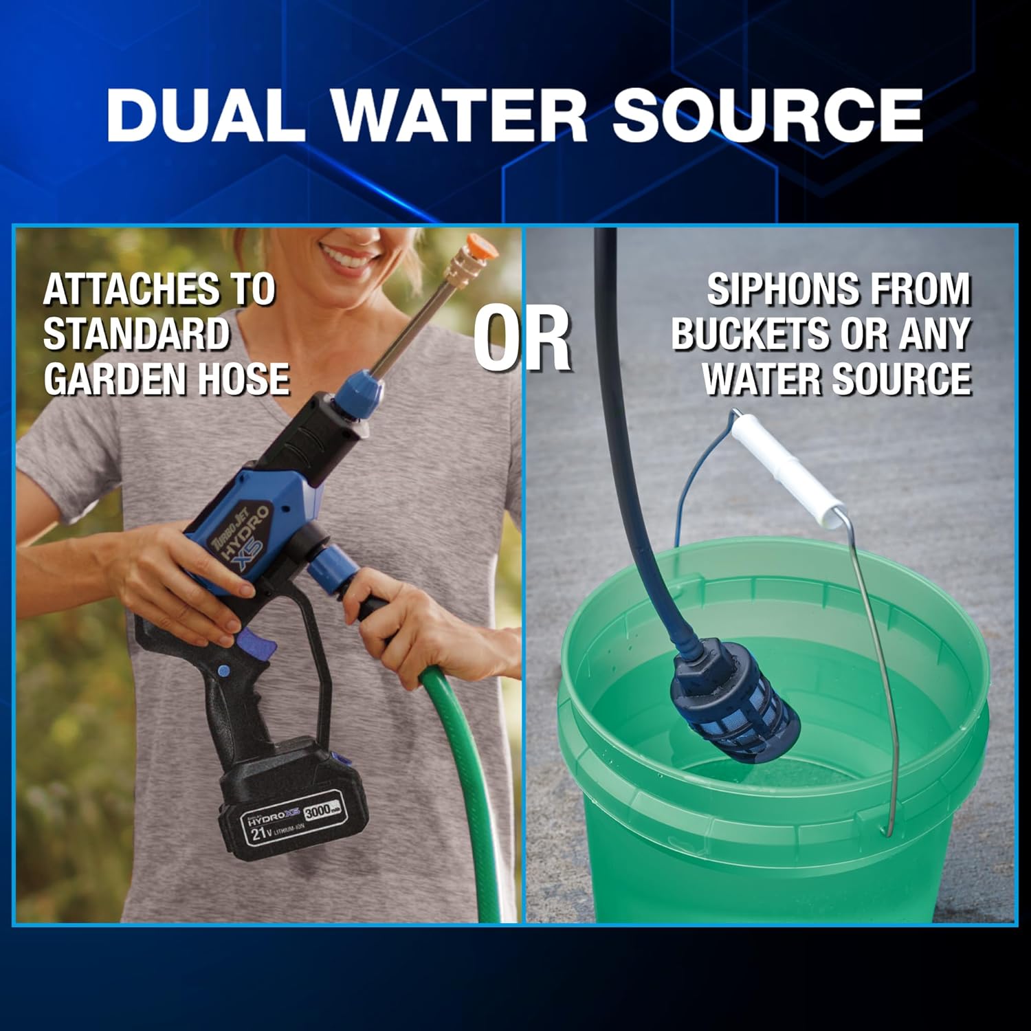 Ontel Turbo Jet HydroX5 Pro Portable Cordless Pressure Washer