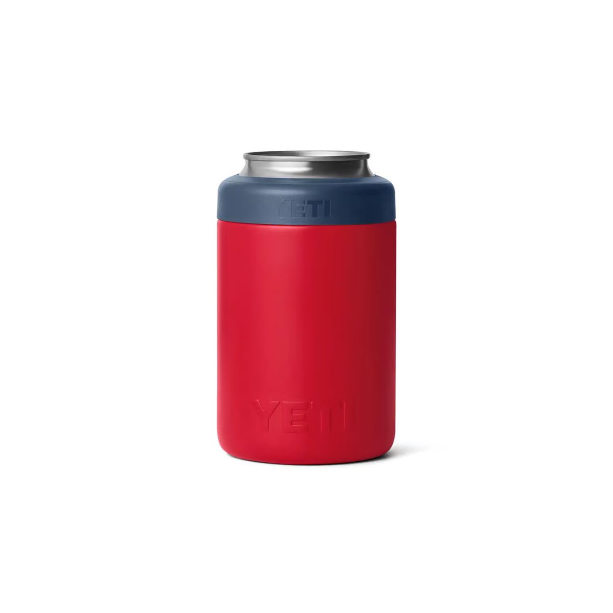 YETI Rambler 12 oz. Rescue Red Patriotic BPA Free Badge Colster Can Insulator