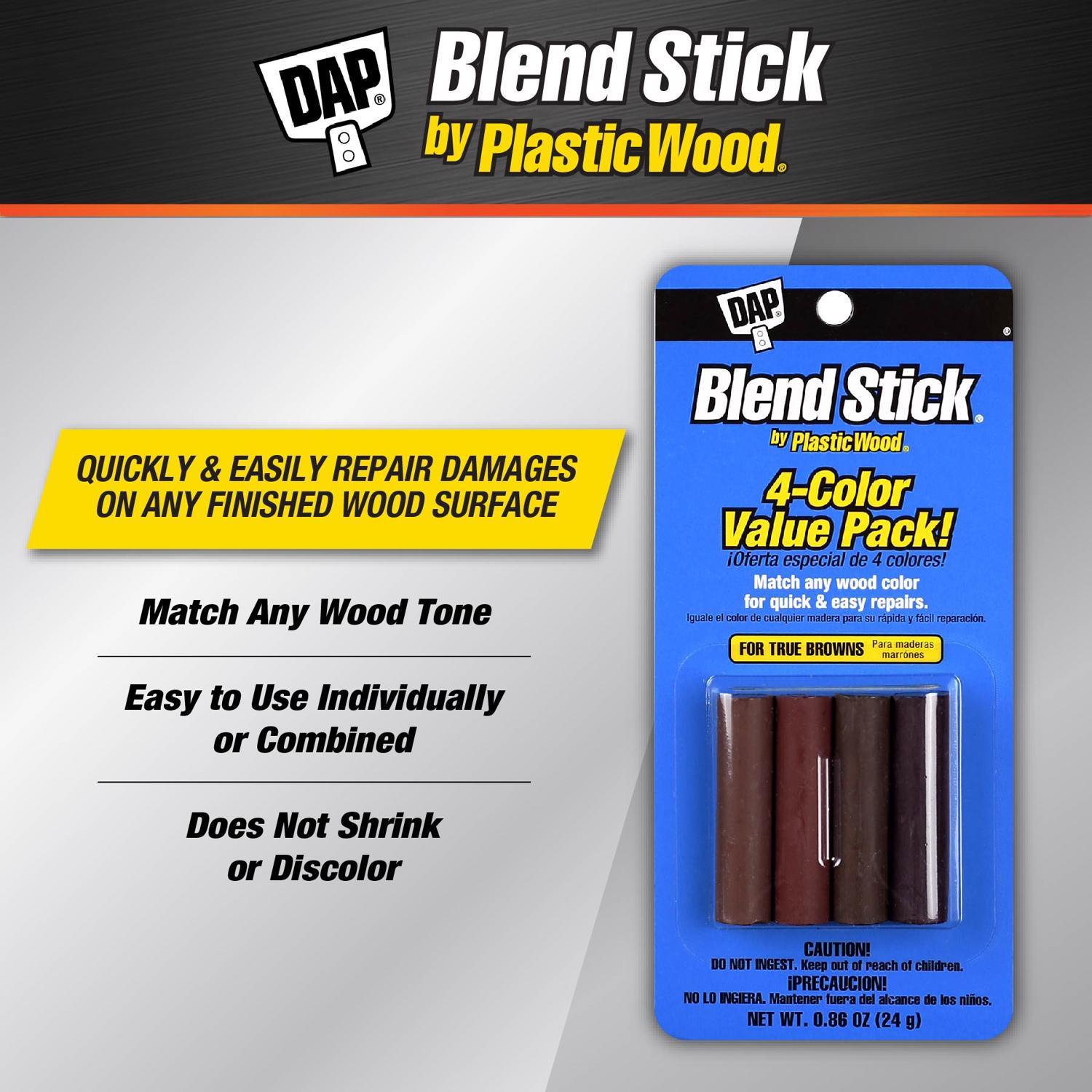 DAP Plastic Wood True Browns Blend Sticks 0.86 oz