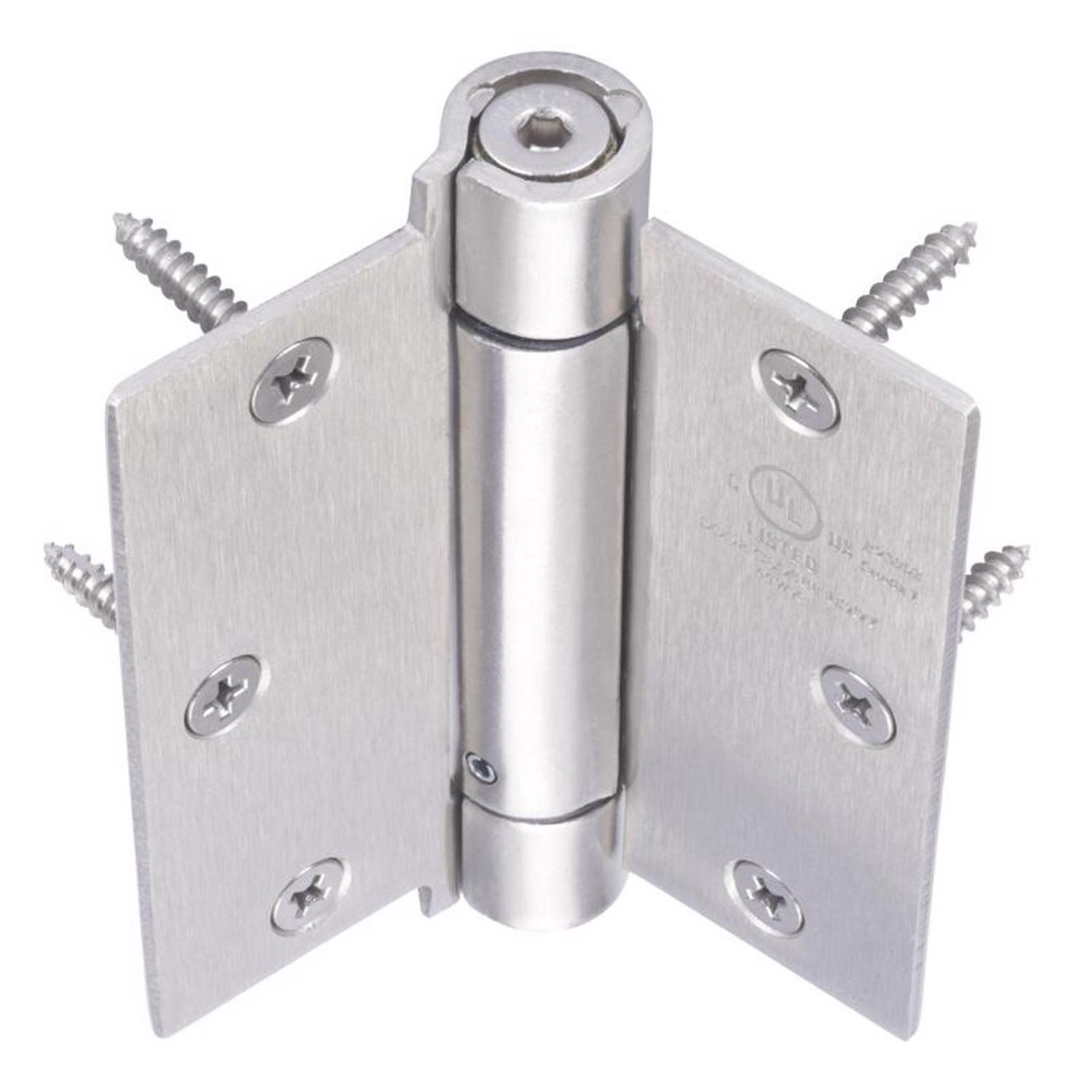 Ace 3.5 in. L Satin Nickel Self Closing Hinge 1 pk