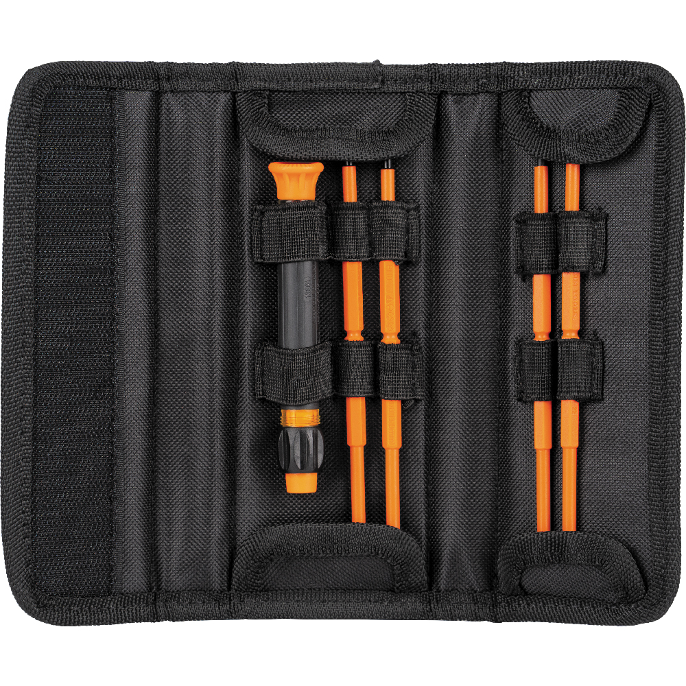 Klein 8-in-1 Insulated Precision Screwdriver Set with Case