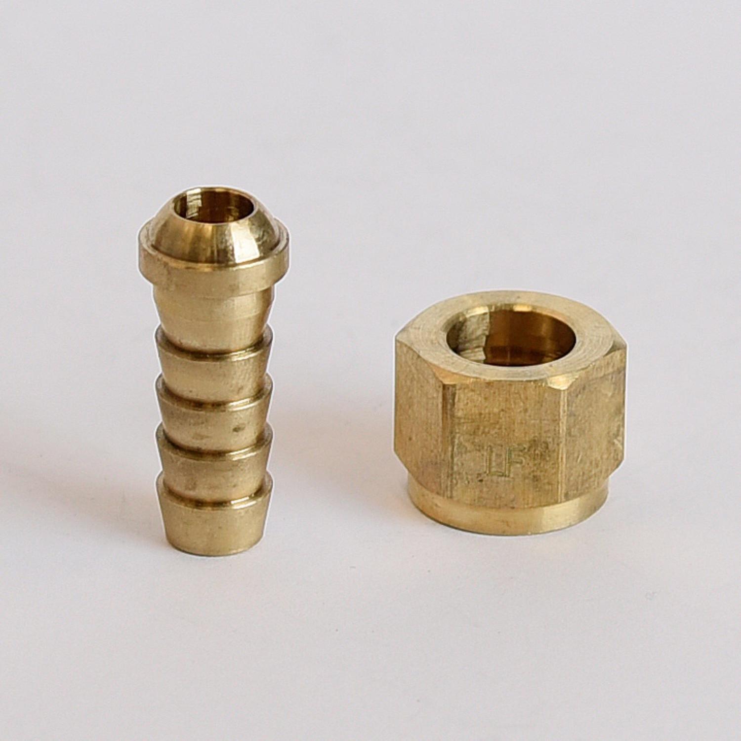 ATC Brass 1/4 in. D X 5/16 in. D Adapter 1 pk