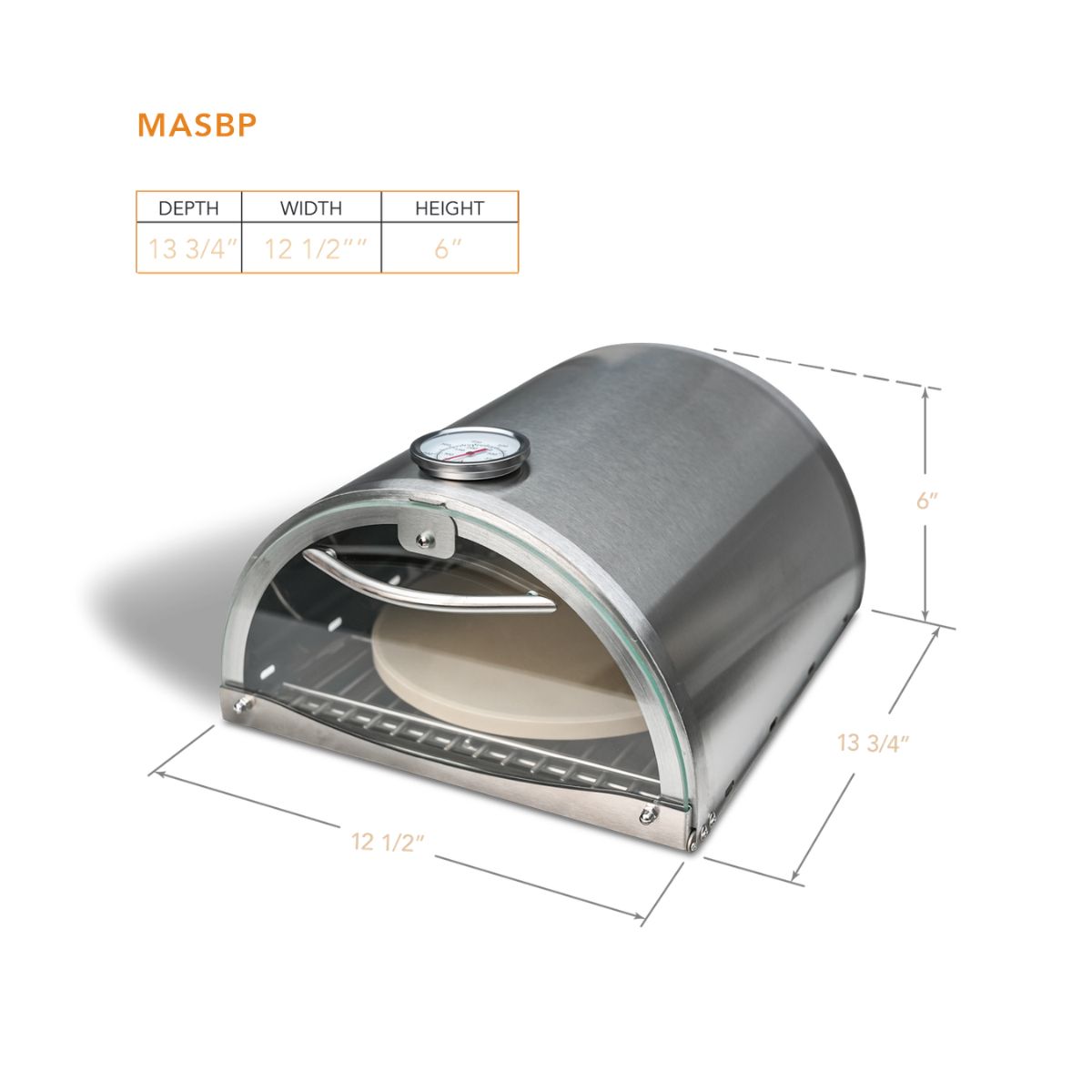 Mont Alpi Universal side burner pizza oven