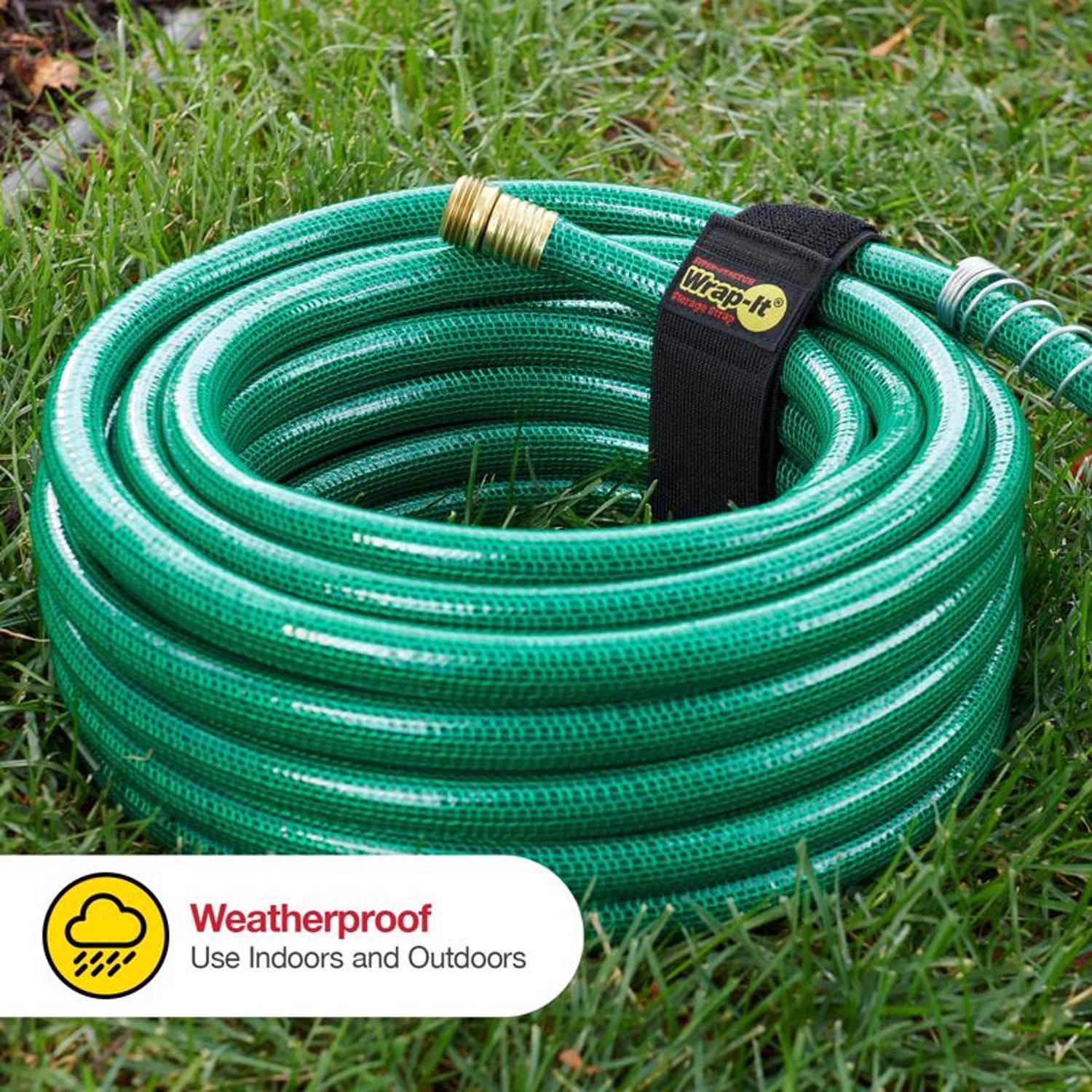 Wrap-It Super-Stretch 2 in. W X 18 in. L Black Stretch Storage Straps 10 lb 3 pk