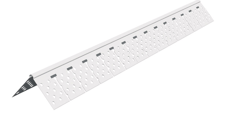 Amerimax Vinyl Archway Corner Bead 1-1/4in. x 1-1/4in. x 8in. Vinyl