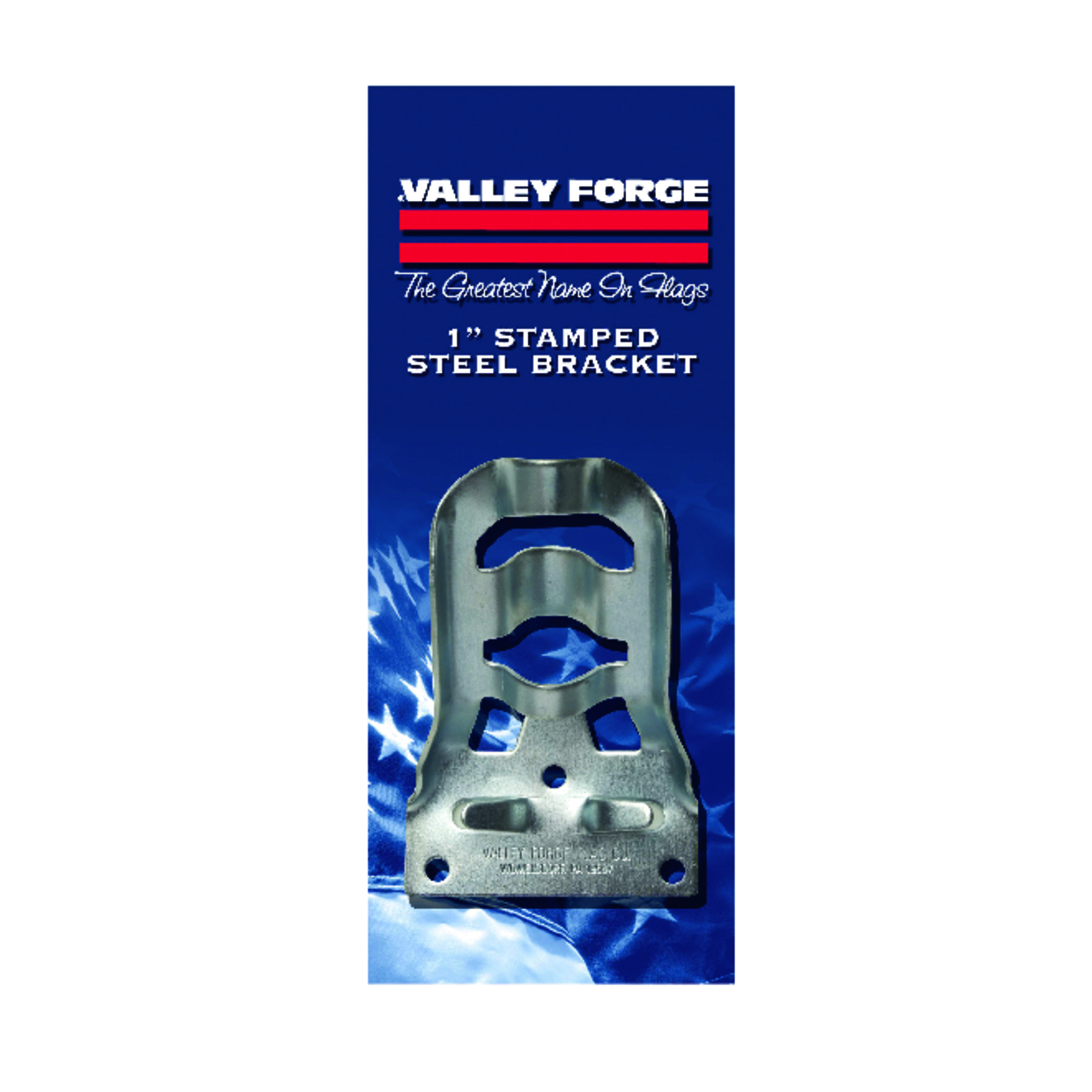 Valley Forge 4.5 in. L Steel Flag Pole Bracket Hammered