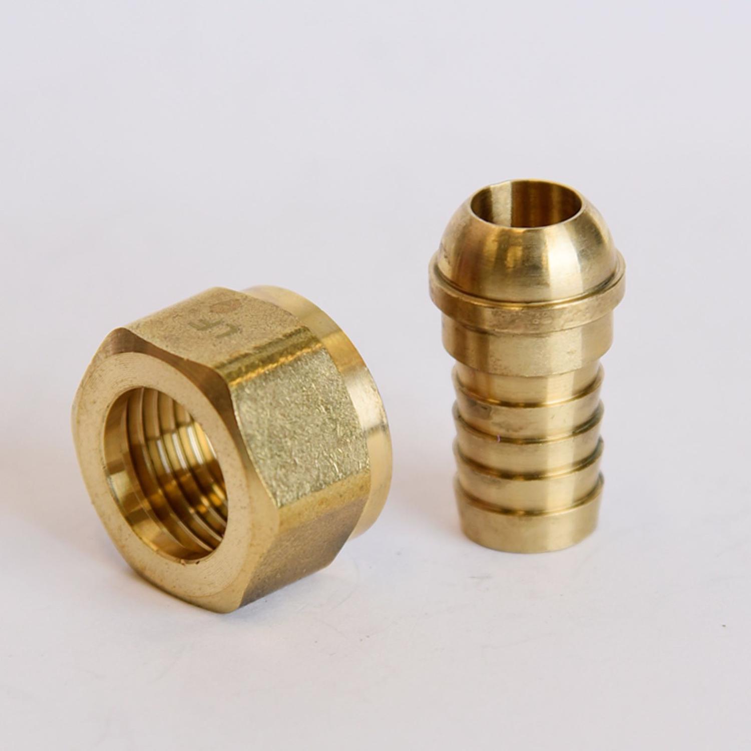 ATC Brass 1/2 in. D X 1/2 in. D Adapter 1 pk