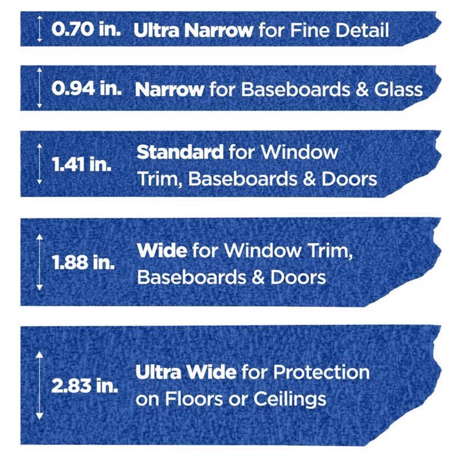 ScotchBlue .94 in. W X 60 yd L Blue Medium Strength Original Painters Tape 3 pk