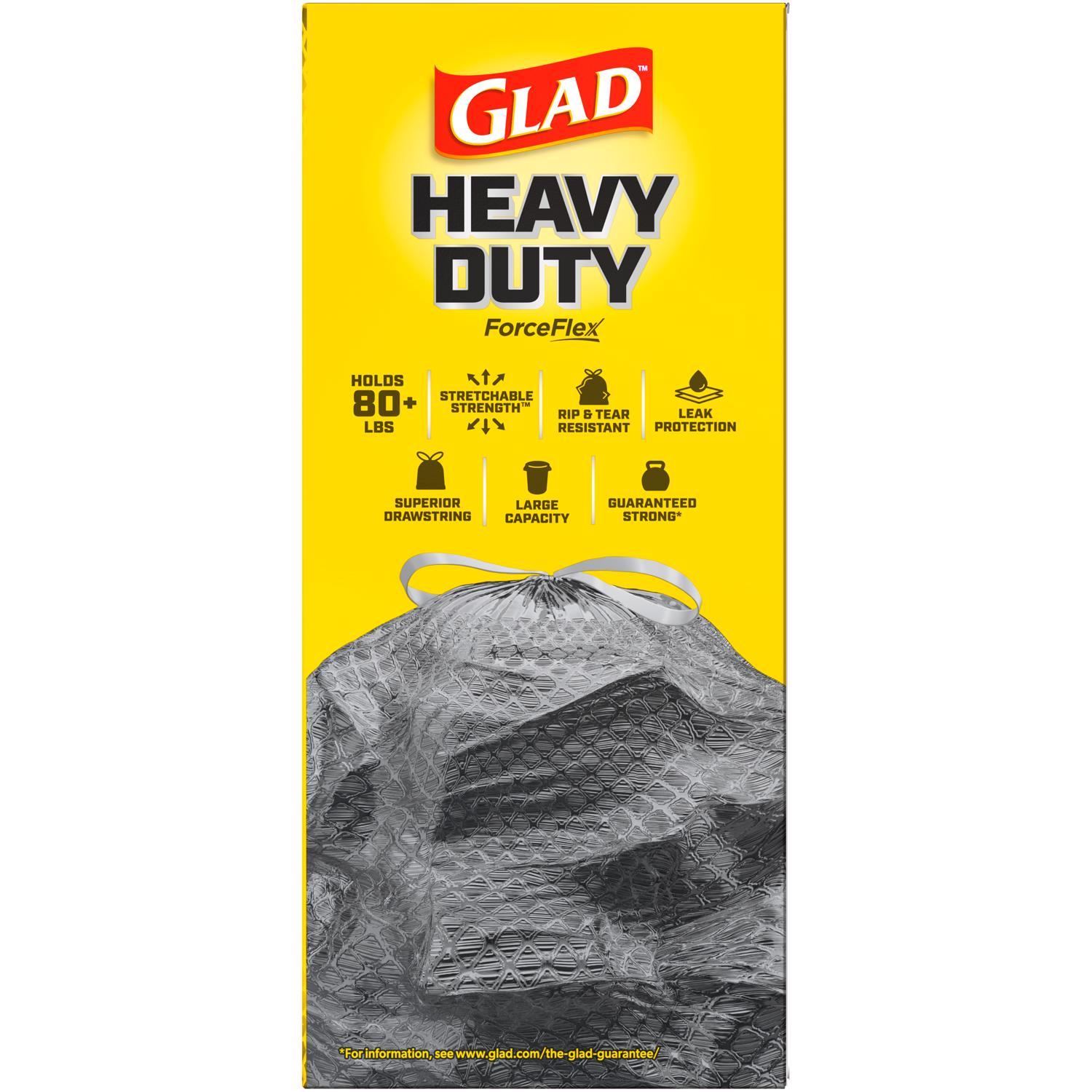 Glad Force Flex 30 gal Mountain Air Scent Trash Bags Drawstring 25 pk 0.9 mil