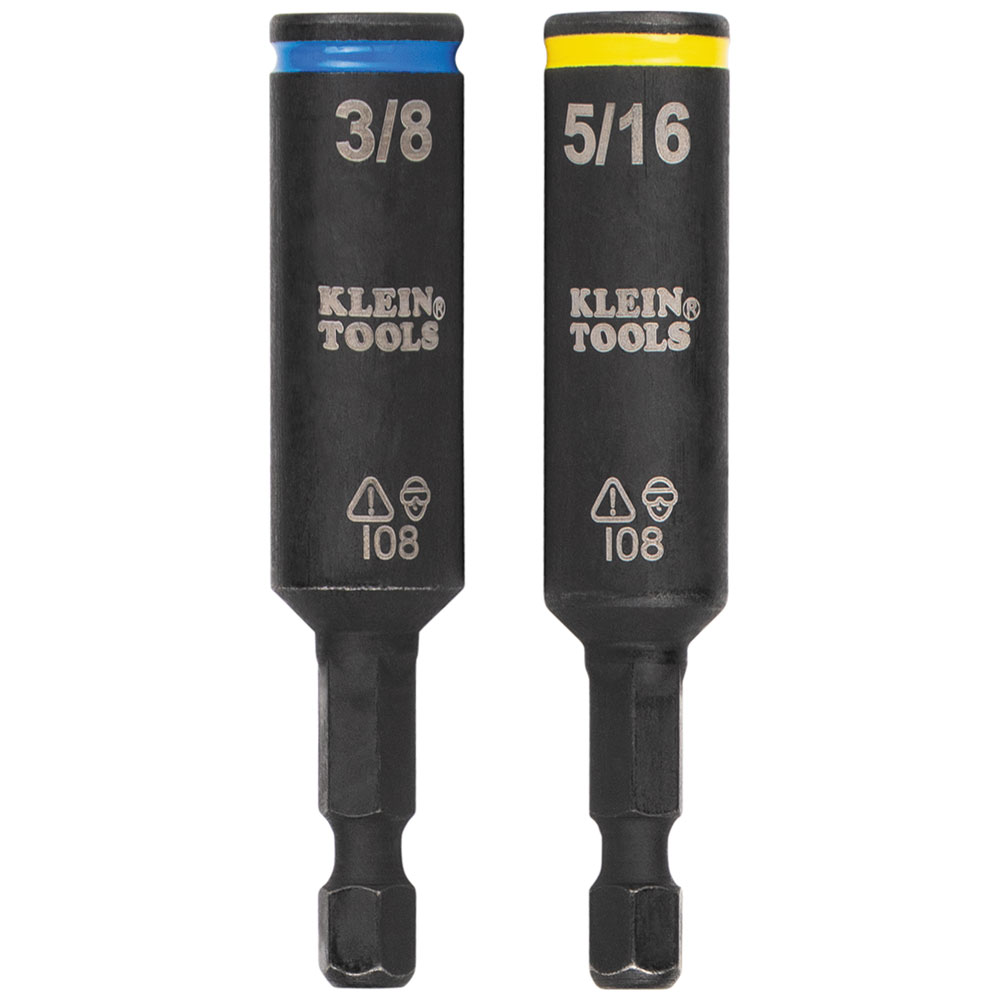 Klein Impact Rated Multi-Bit Screwdriver / Nut Driver, 11-in-1