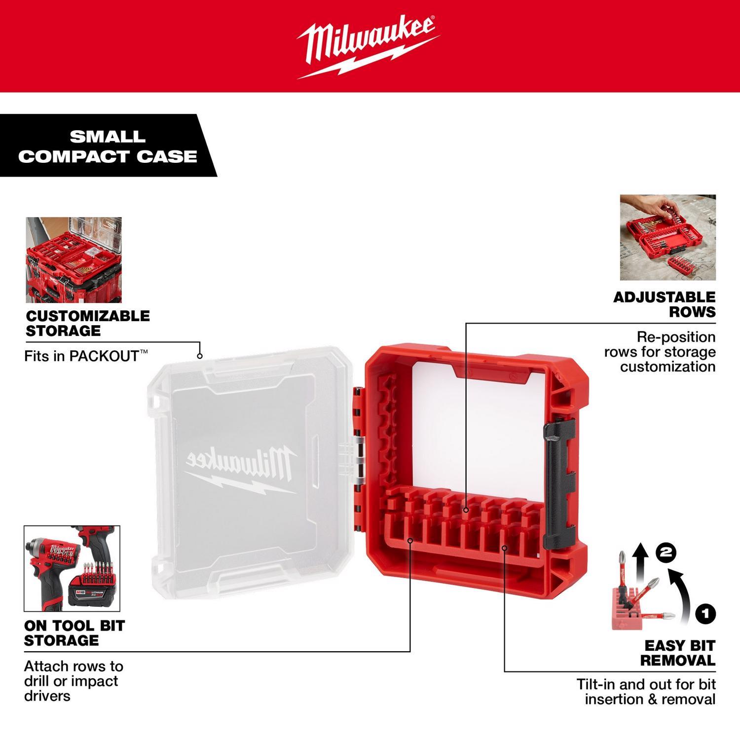 Milwaukee Shockwave Impact Duty Driver Bit Set Alloy Steel 13 pc