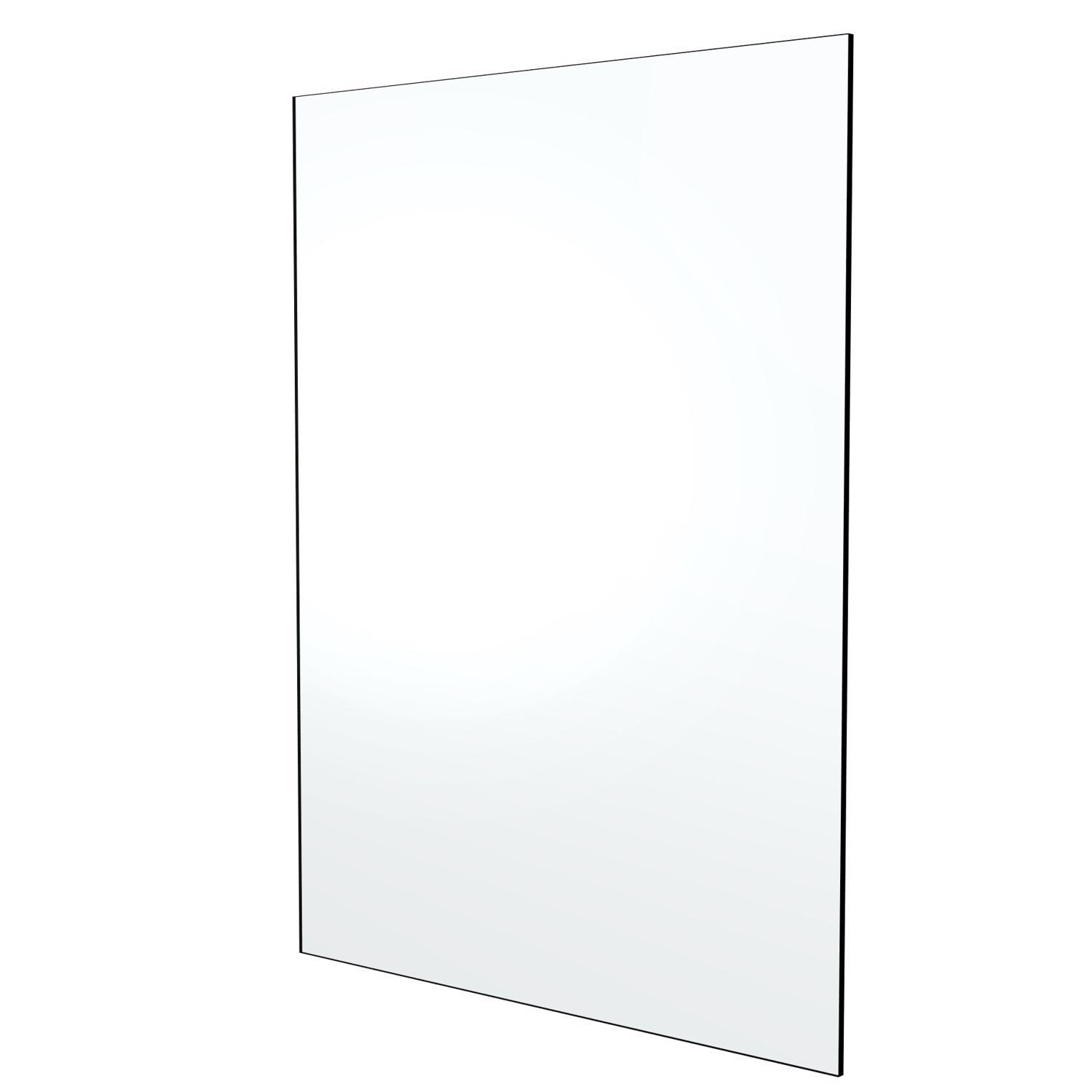 Plaskolite Optix Clear Single Acrylic Sheet 24 in. W X 48 in. L X .100 in.