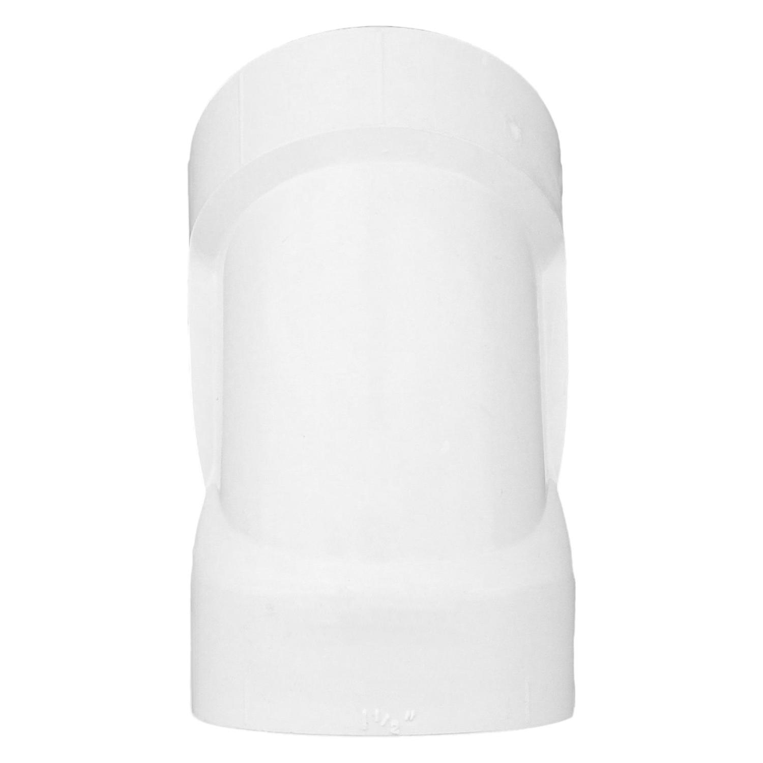 Charlotte Pipe Schedule 40 1-1/2 in. Hub X 1-1/2 in. D Hub PVC 45 Degree Elbow 1 pk