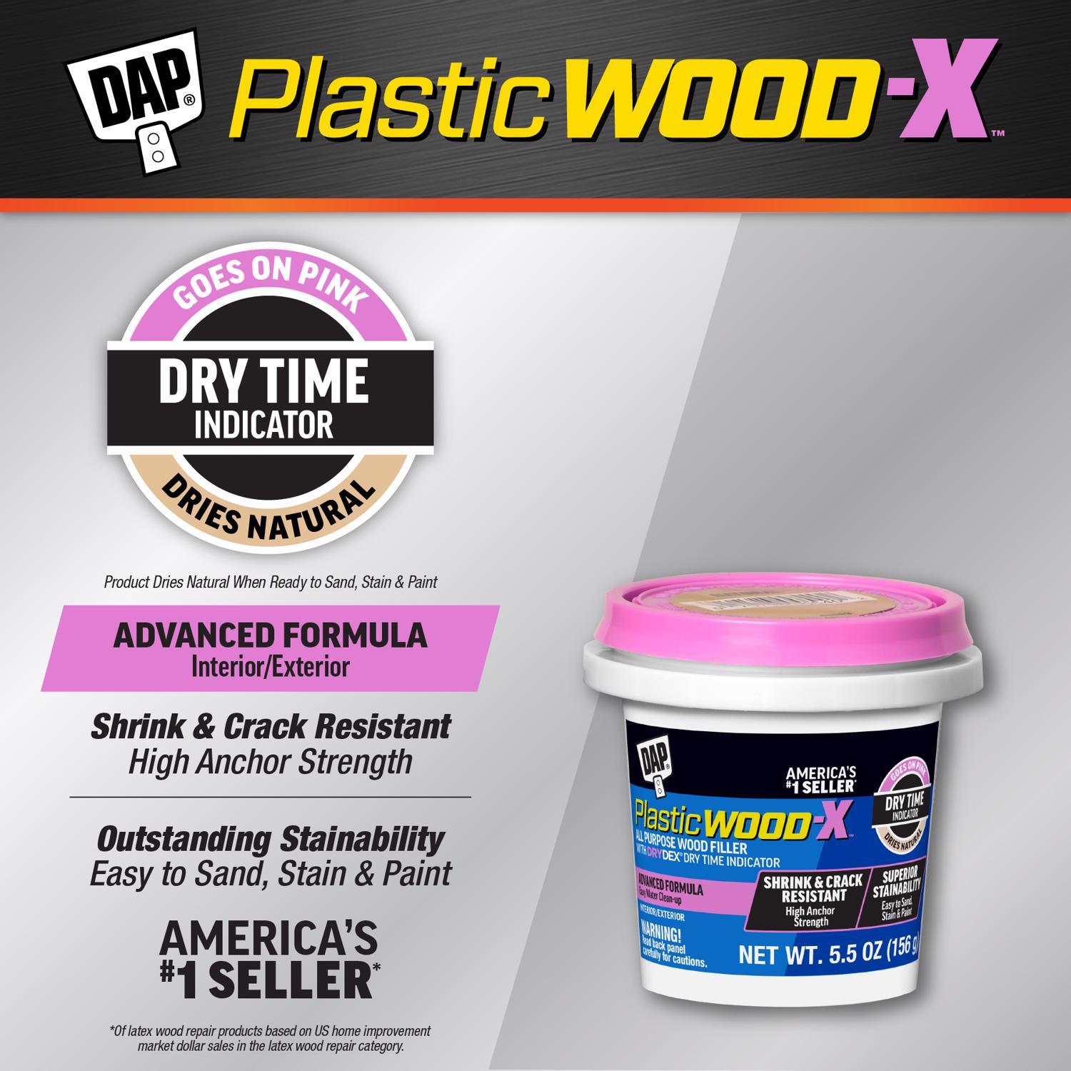 DAP Plastic Wood-X Natural Wood Filler 5.5 oz