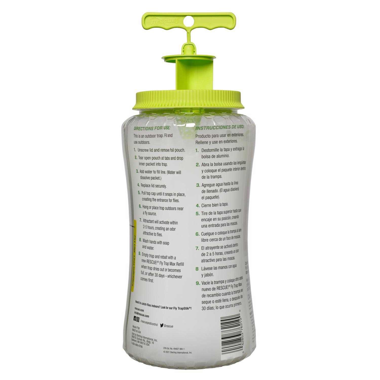 RESCUE! Max Fly Trap 1 pk