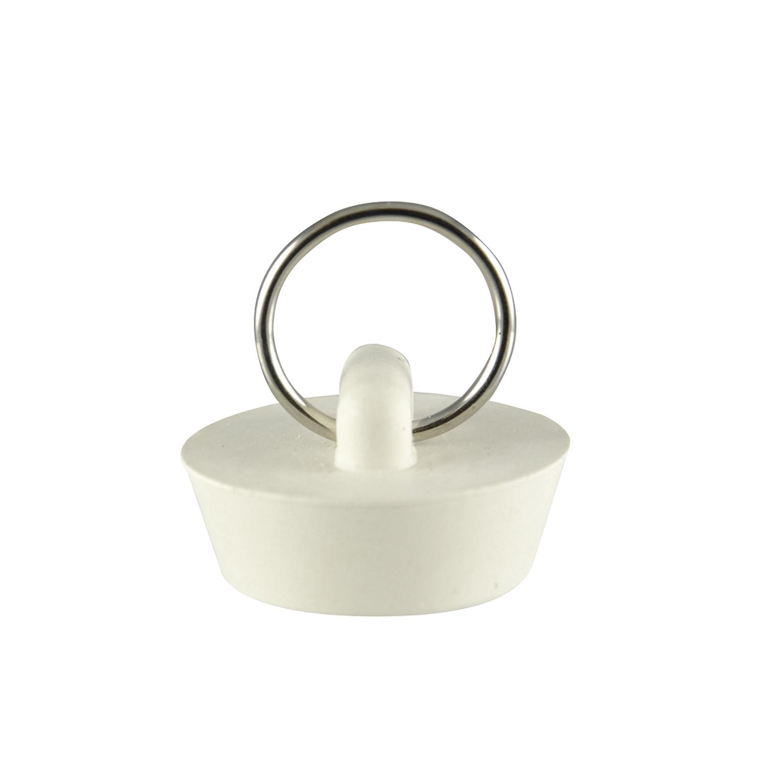 Ace 1-1/8 in. White Rubber Sink Stopper
