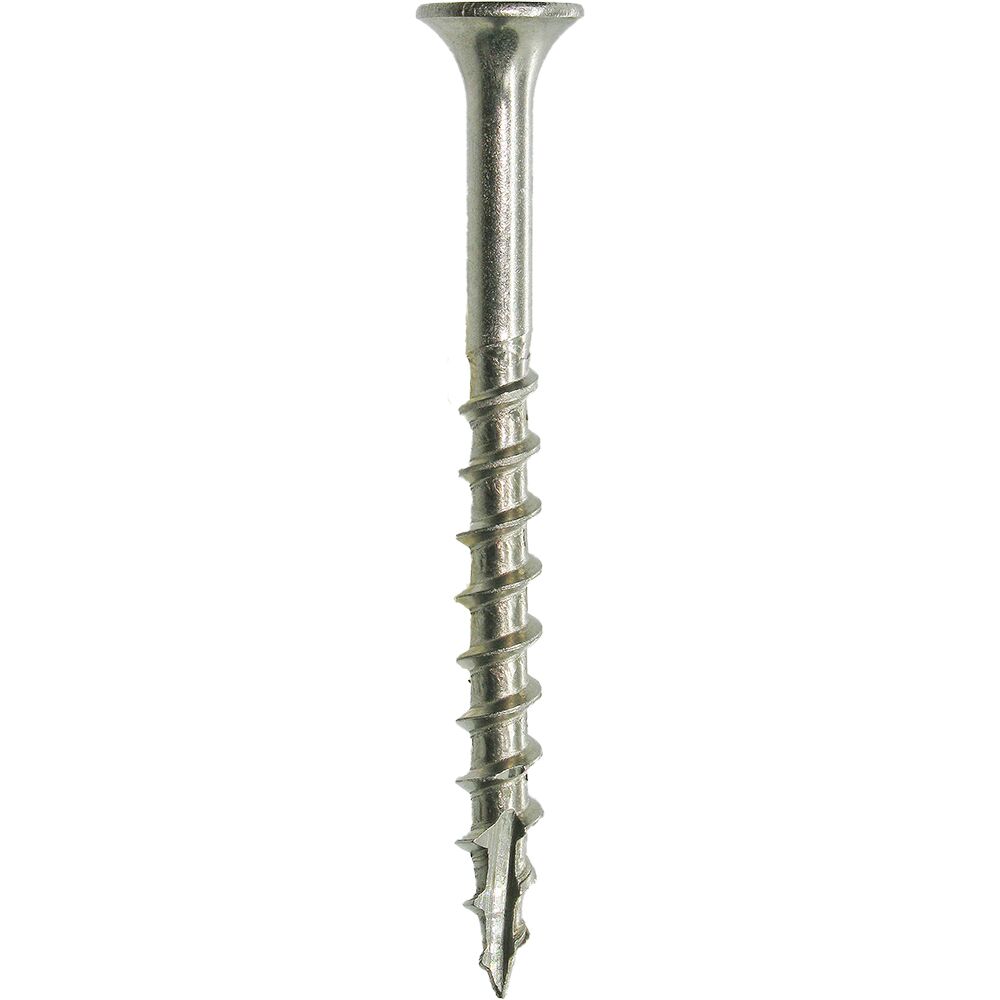 Screw PGP Stainless Steel Sq Dr 3" 1#