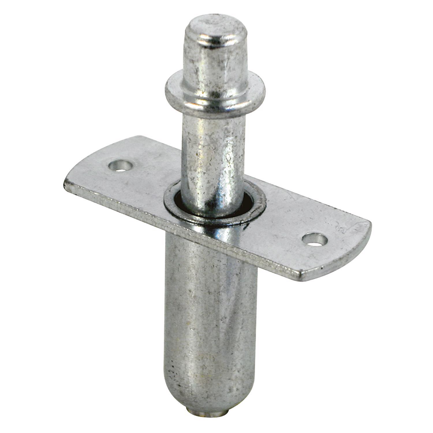 Prime-Line 3/8 in. D X 1-3/4 in. L Mill Silver Steel Pivot 2 pc