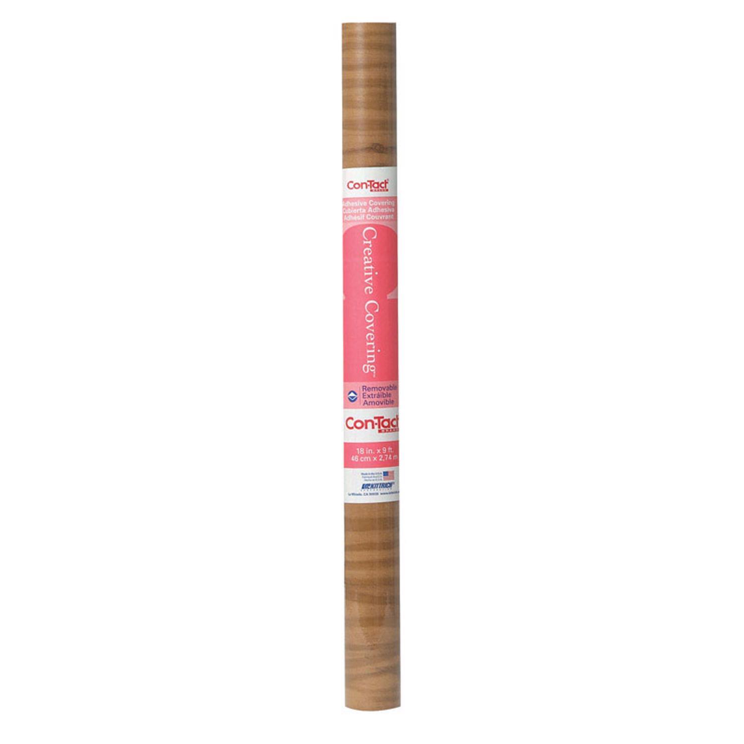 Con-Tact Creative Covering 9 ft. L X 18 in. W Knotty Pine Wood Grain Shelf Liner