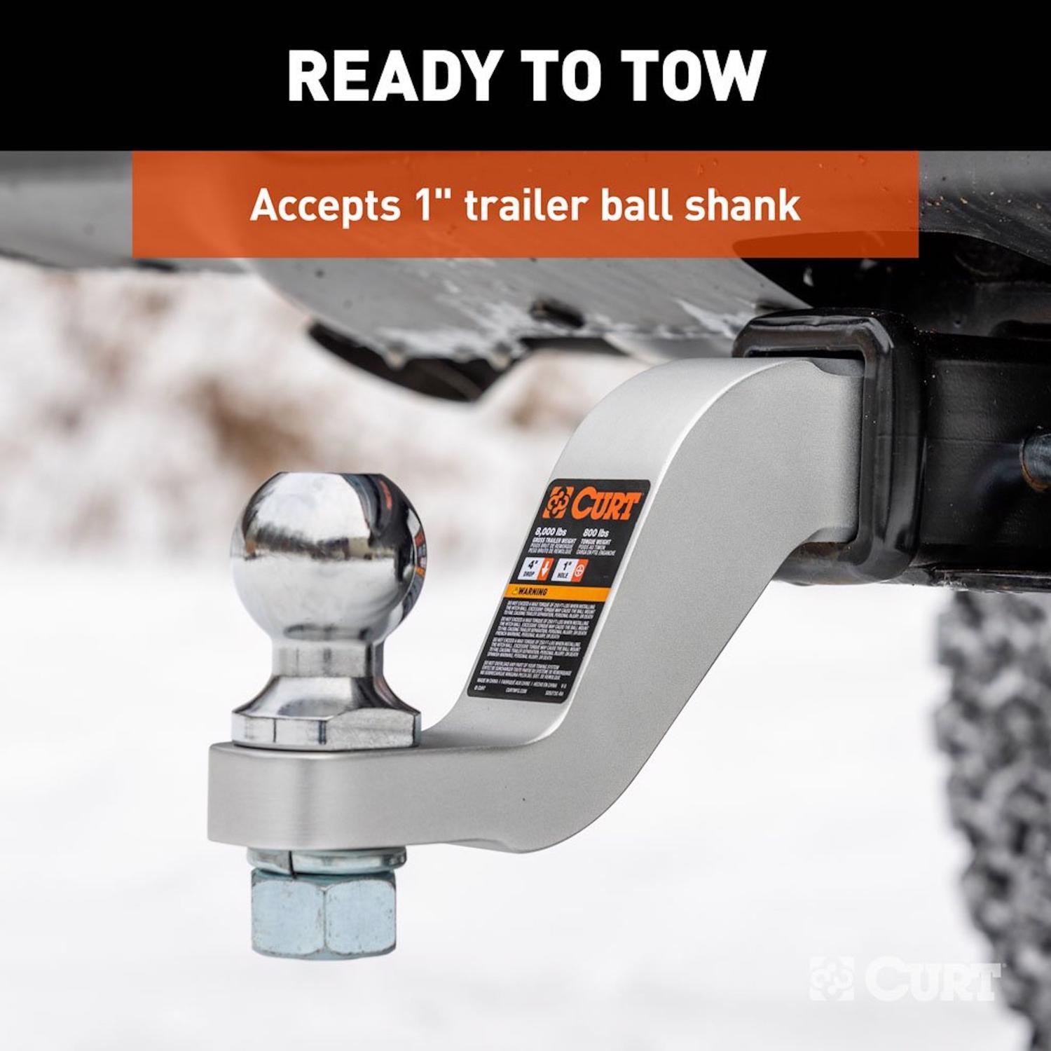 CURT 8000 lb. cap. Ball Mount