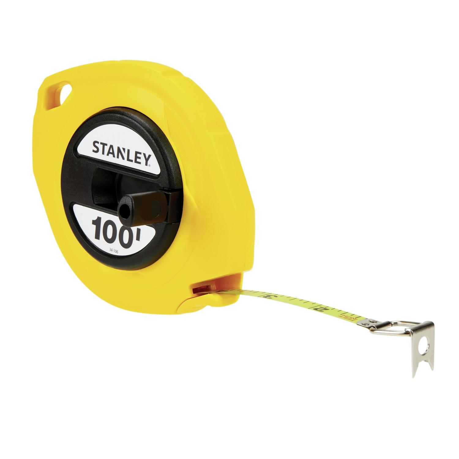 Stanley 100 ft. L X 0.38 in. W Long Tape Measure 1 pk