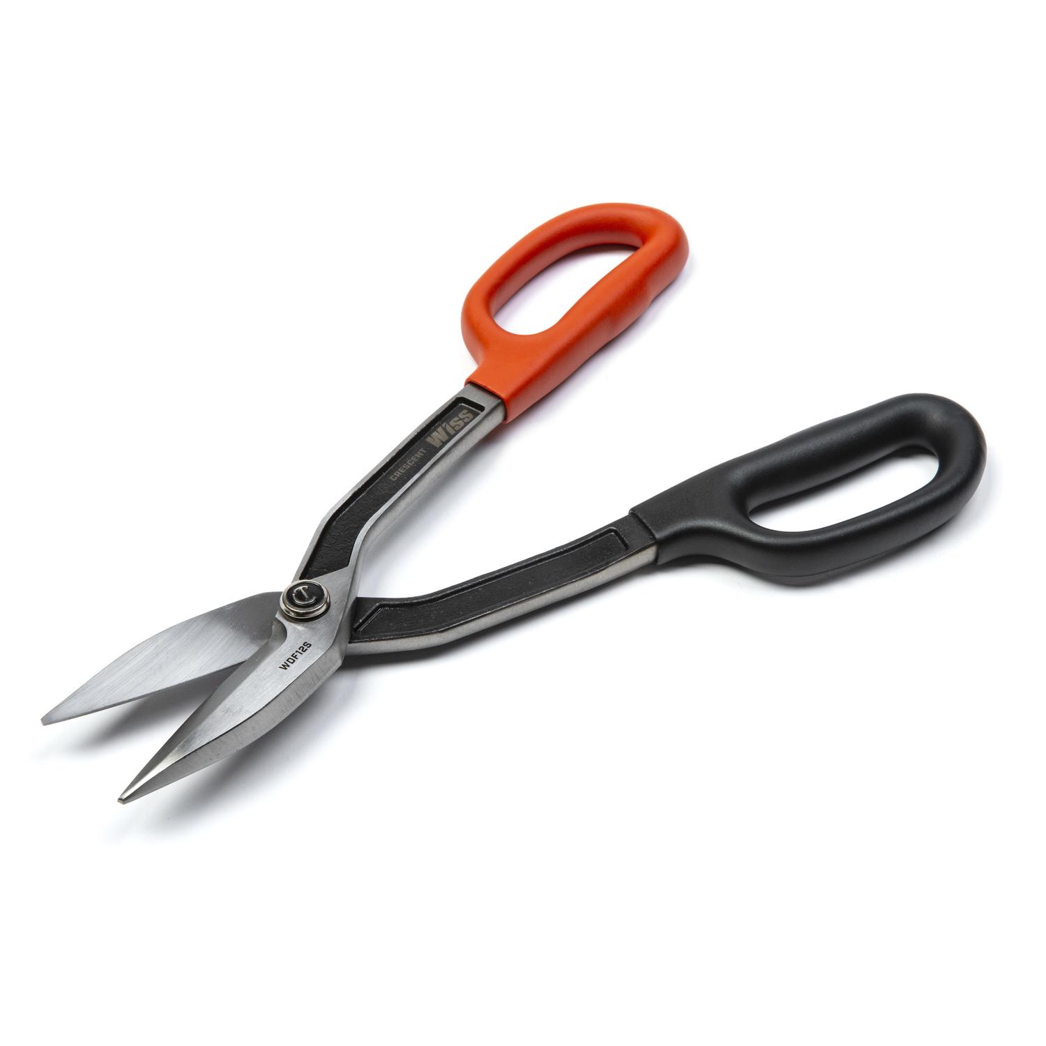 Crescent Wiss 12-1/2 in. Stainless Steel Straight Straight Pattern Snips 20 Ga. 1 pk