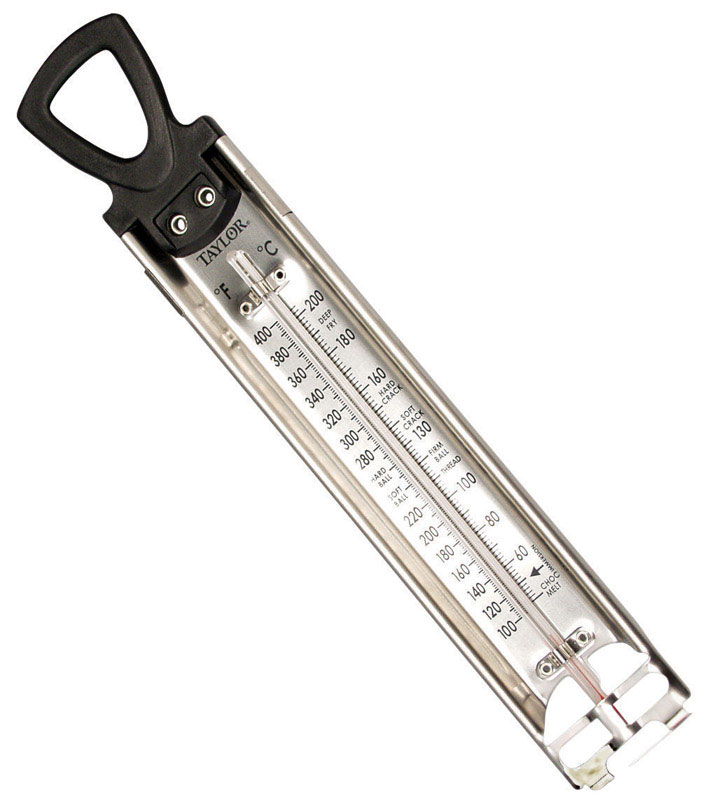 Taylor Confectionery/Deep Fry Thermometer Confectionery/Deep Fry 100 to 400 deg. F 40 to 200 deg. C