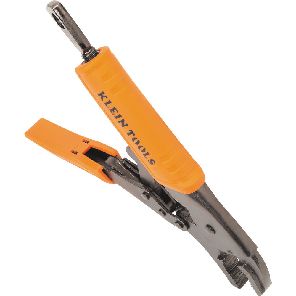 Klein Curved Jaw Locking Pliers, 10-in.