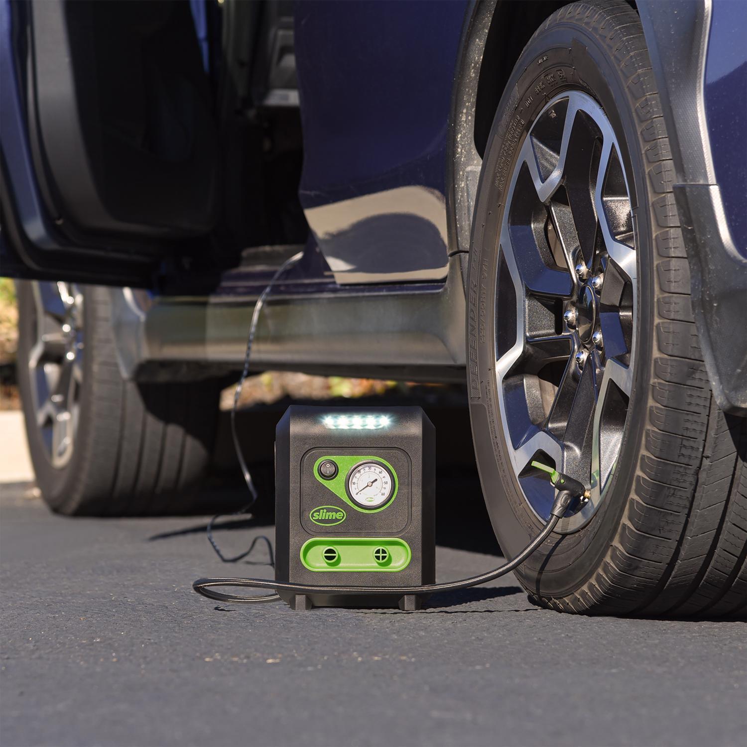 Slime 12 V 60 psi Inflator/Compressor