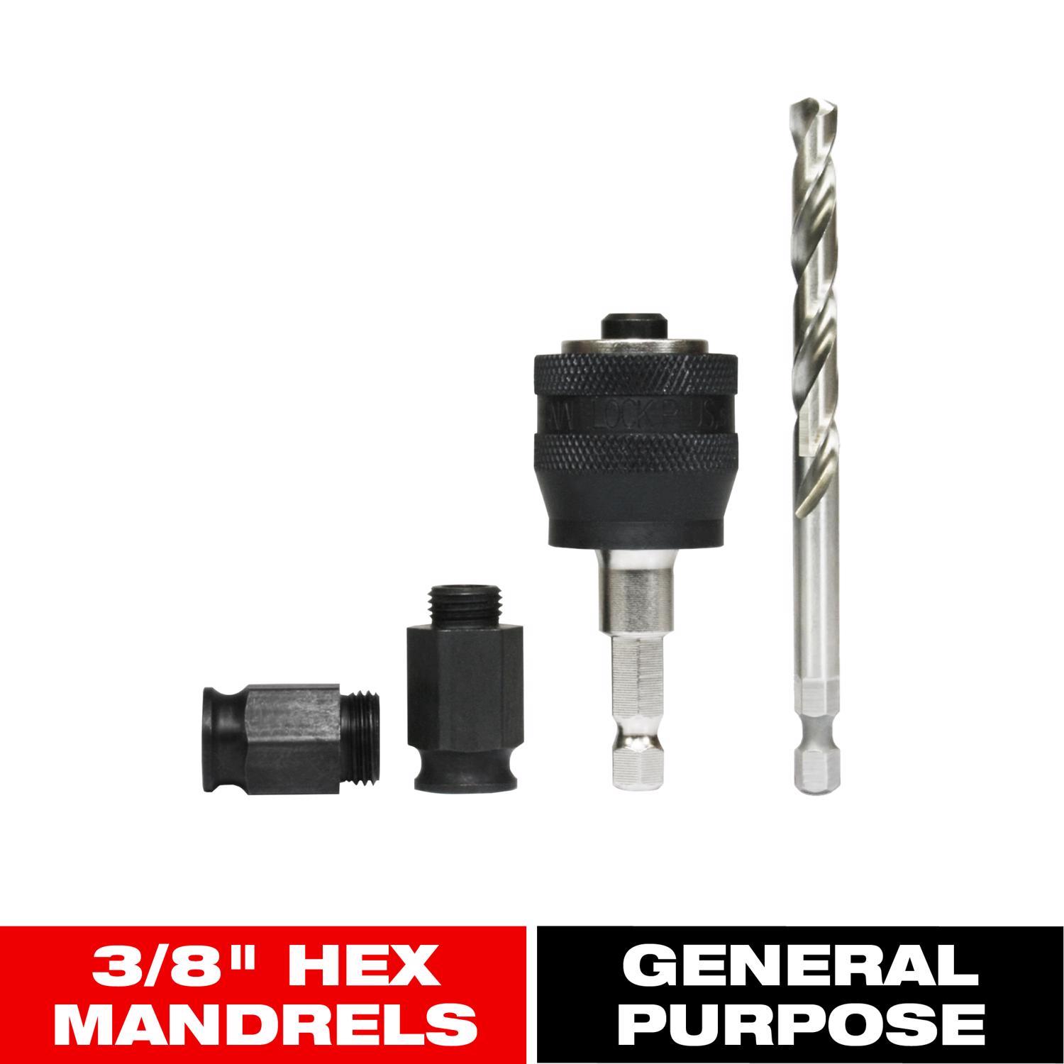 Diablo Snap-Lock Plus 3/8 in. Mandrel System 1 pc