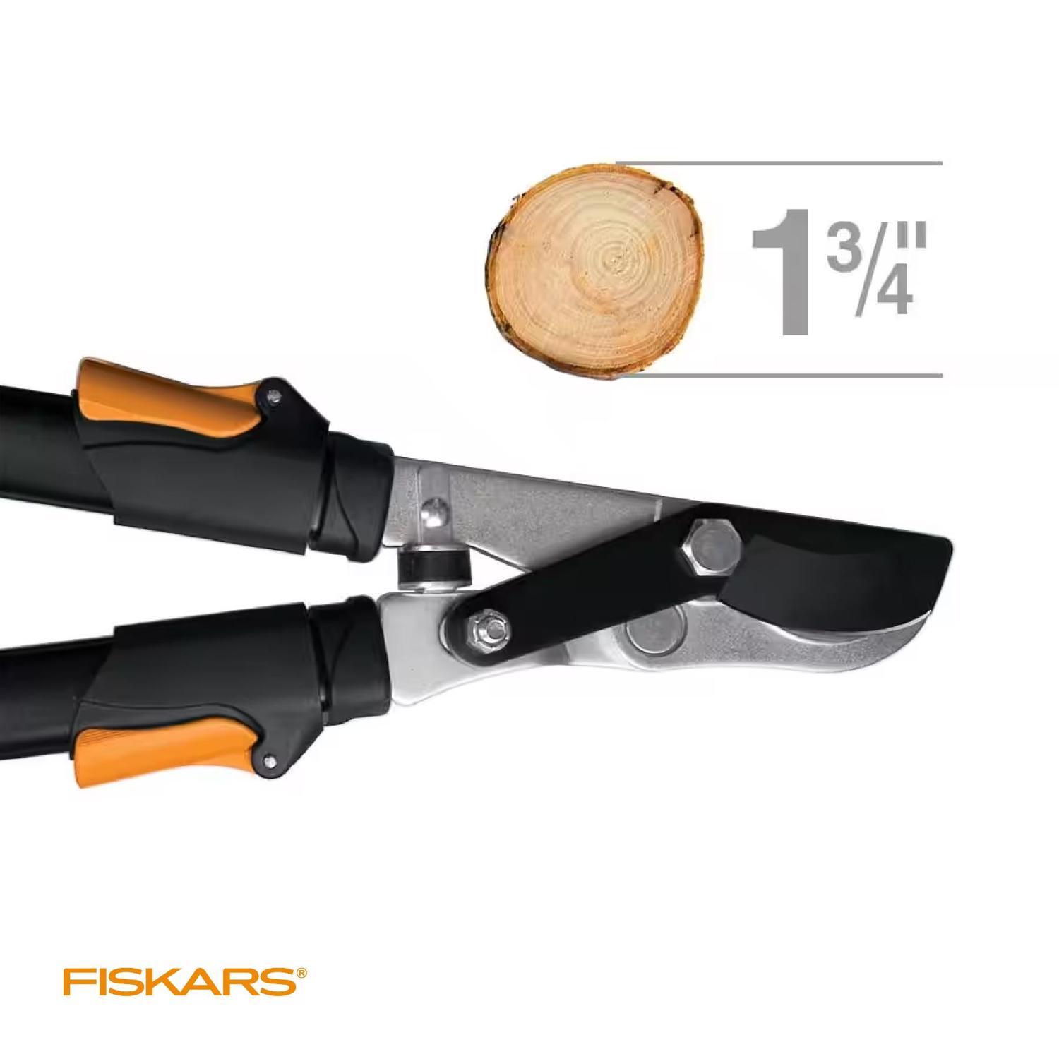 Fiskars Power-Lever Steel Bypass Lopper
