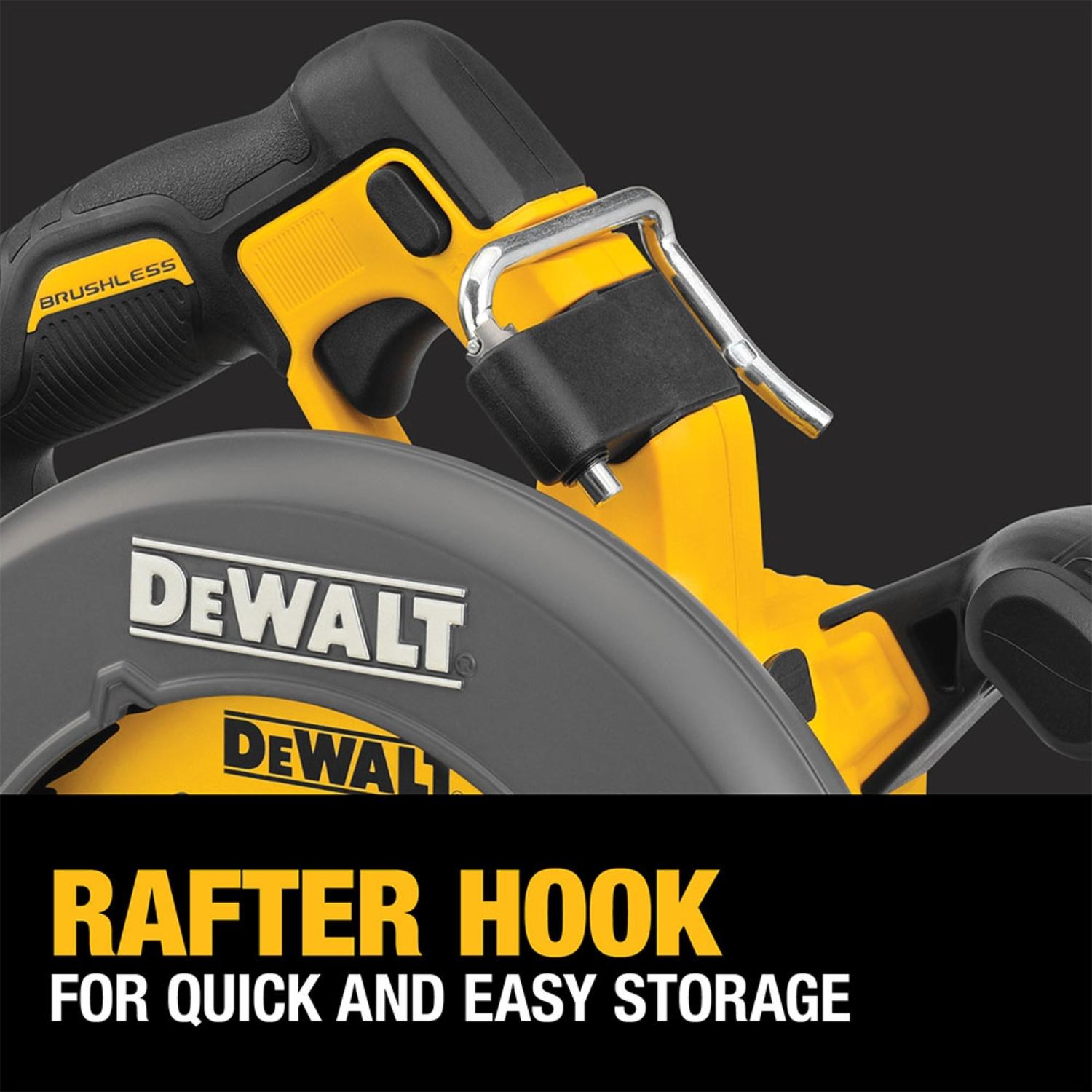 DeWalt 60V MAX 7-1/4 in. Cordless Brushless Circular Saw Kit (Battery & Charger)