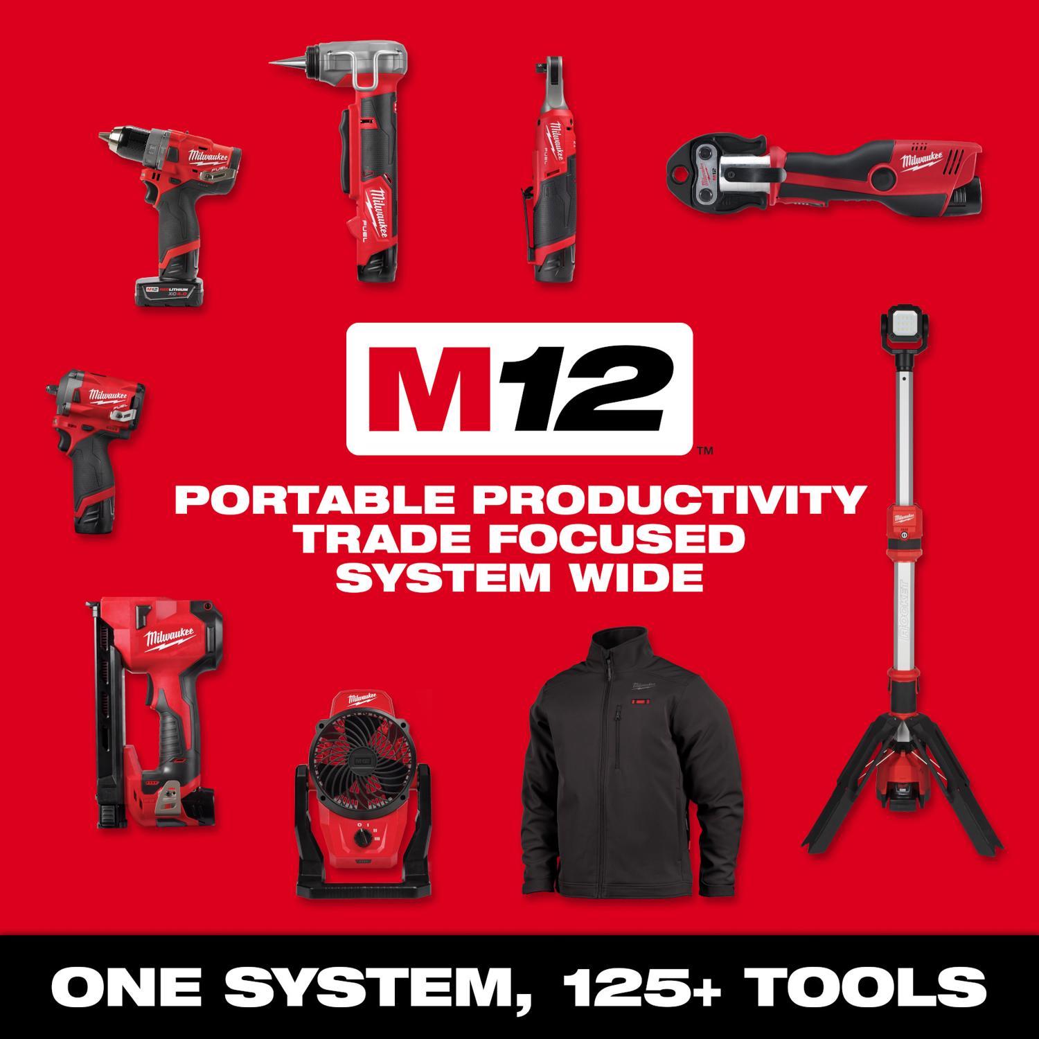 Milwaukee M12 2534-21 Steel Curved Cordless Pruner
