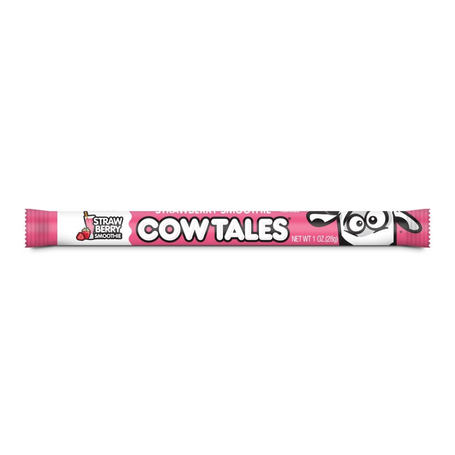 Goetze's Candy Cow Tales Strawberry Smoothie Candy 1 oz