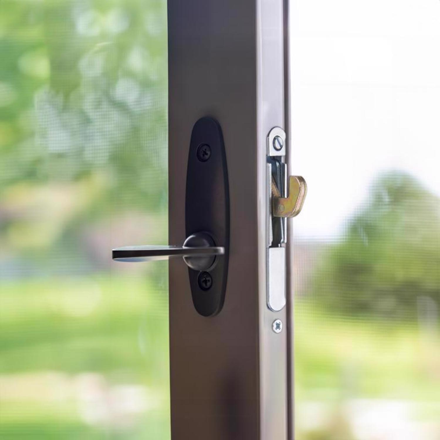 Ace Mill Silver Steel Mortise Latch