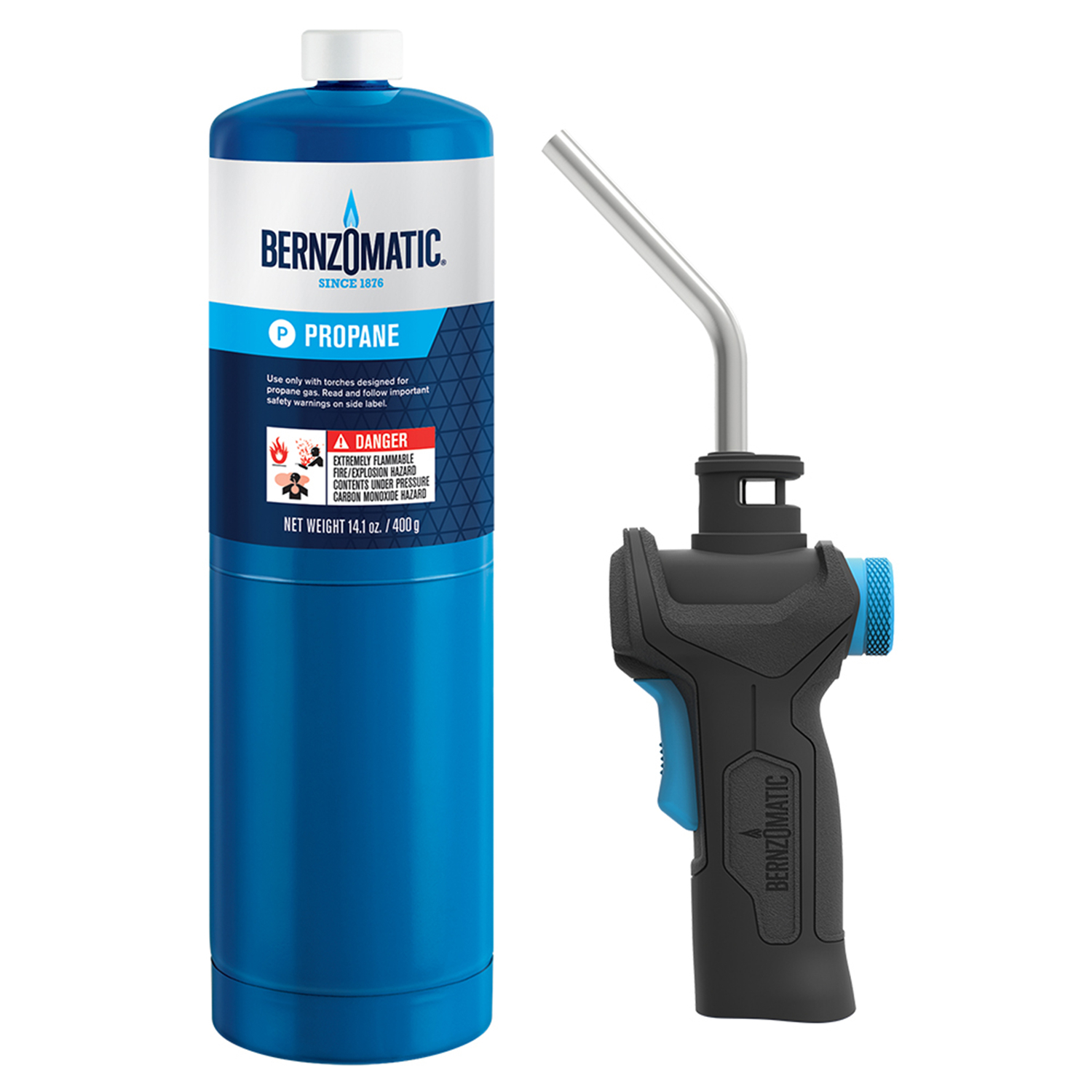 Bernzomatic 14.1 oz Basic Torch Kit Steel 2 pc