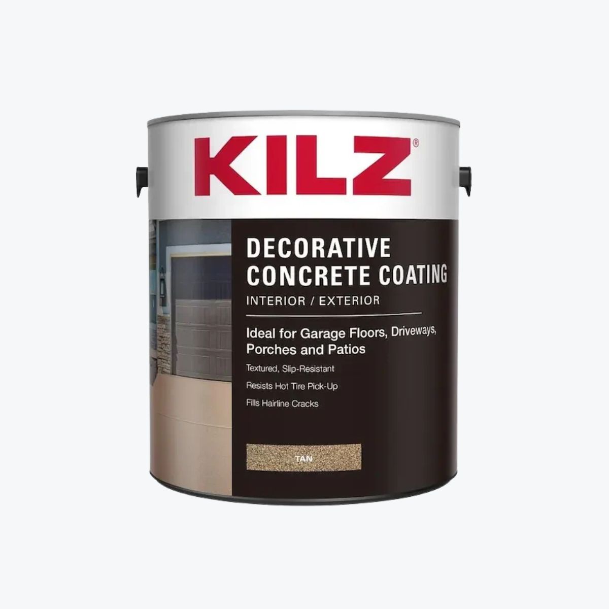 Kilz Decorative Concrete Coating Tan 1 gallon