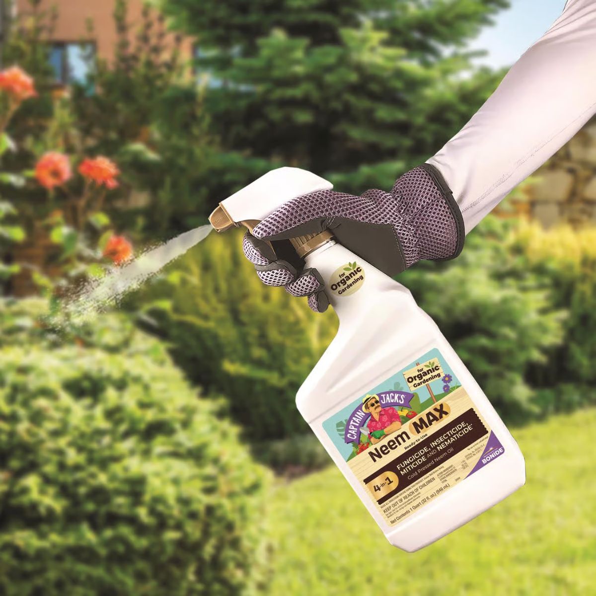Bonide Captain Jack Organic Fungicide/Insecticide/Miticide/Nematicide Continuous Spray 16 oz.