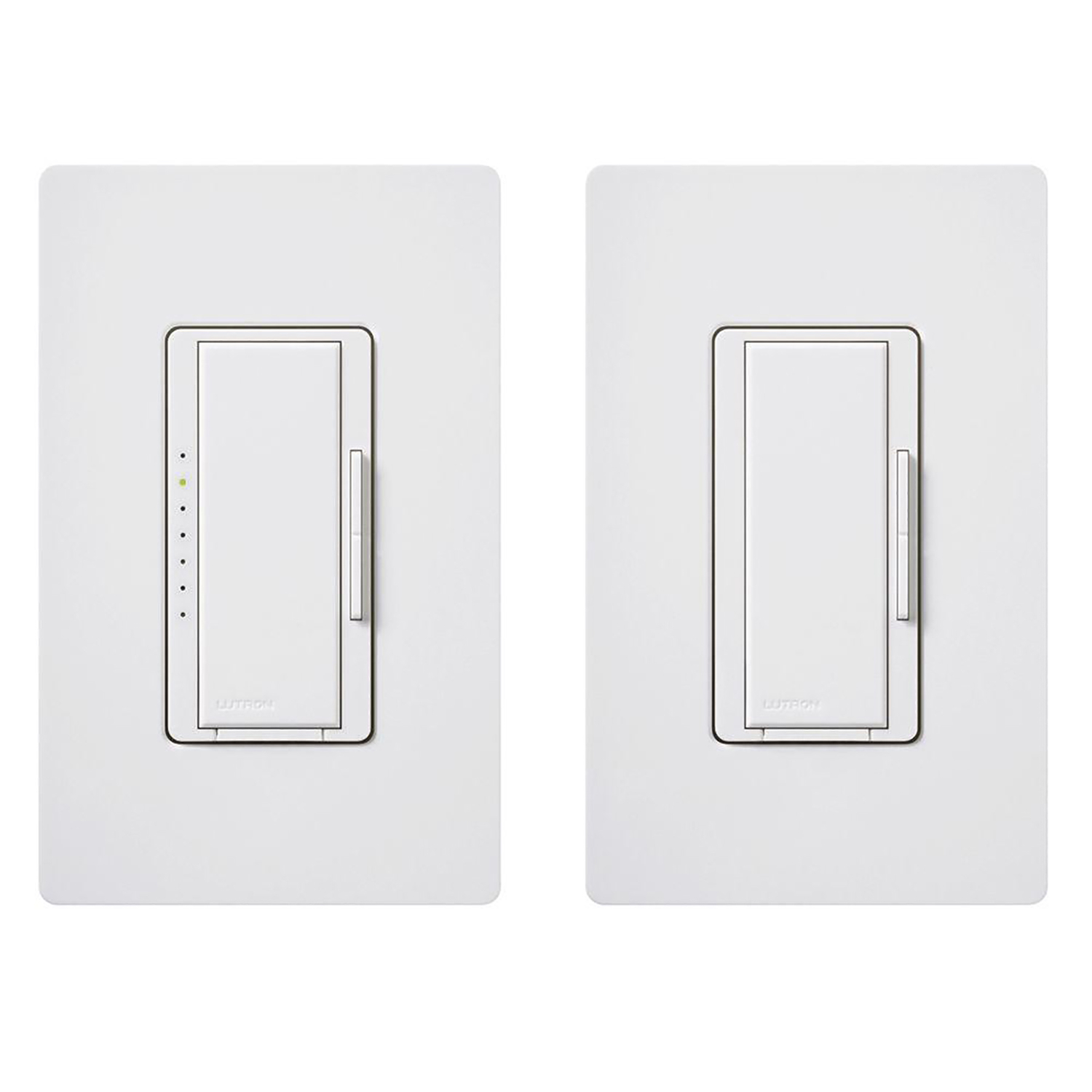 Lutron Maestro White 150 W 3-Way Dimmer Switch 1 pk