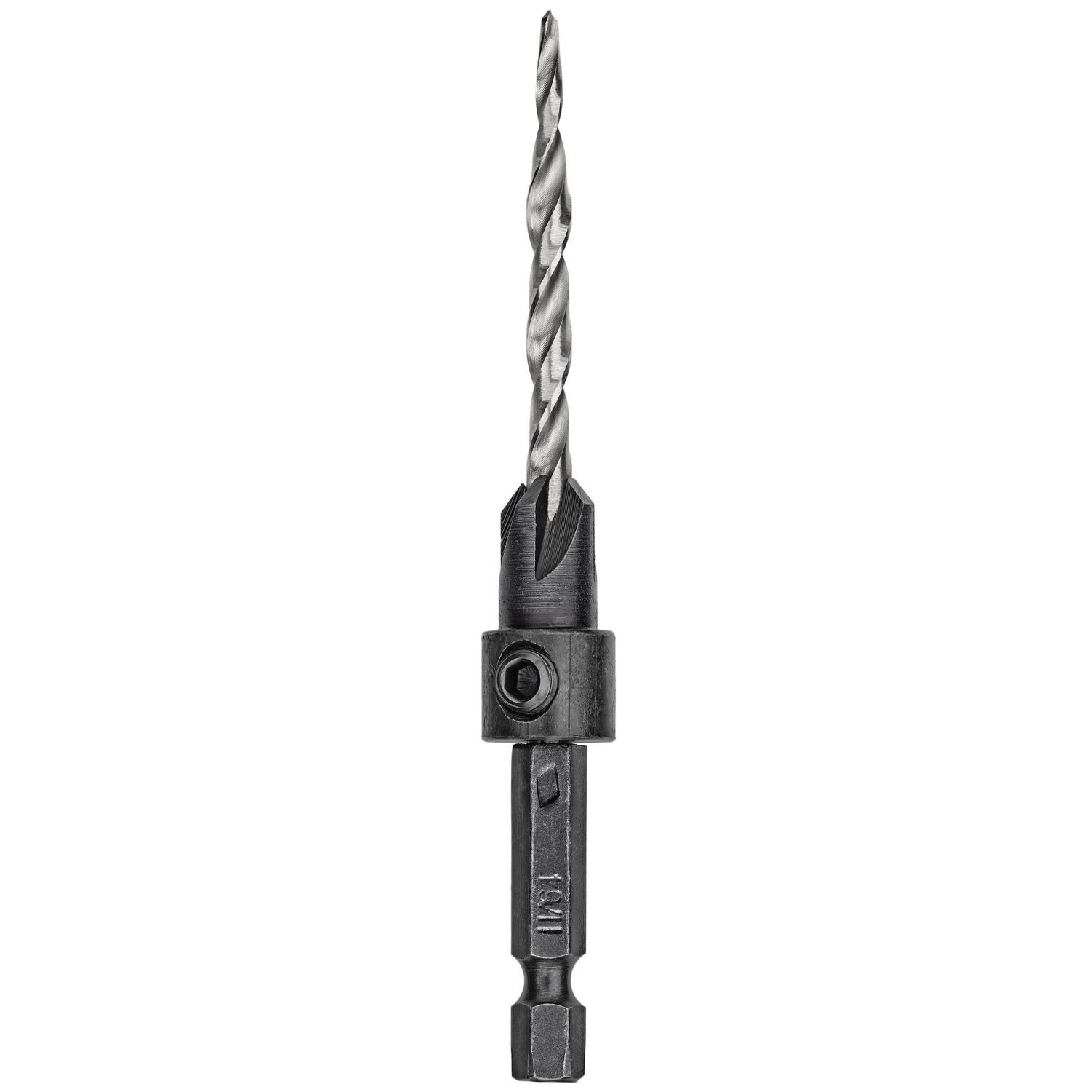 DEWALT Rapid Load #8 X 11/64 in. D X 6 in. L Steel Countersink 1 pc