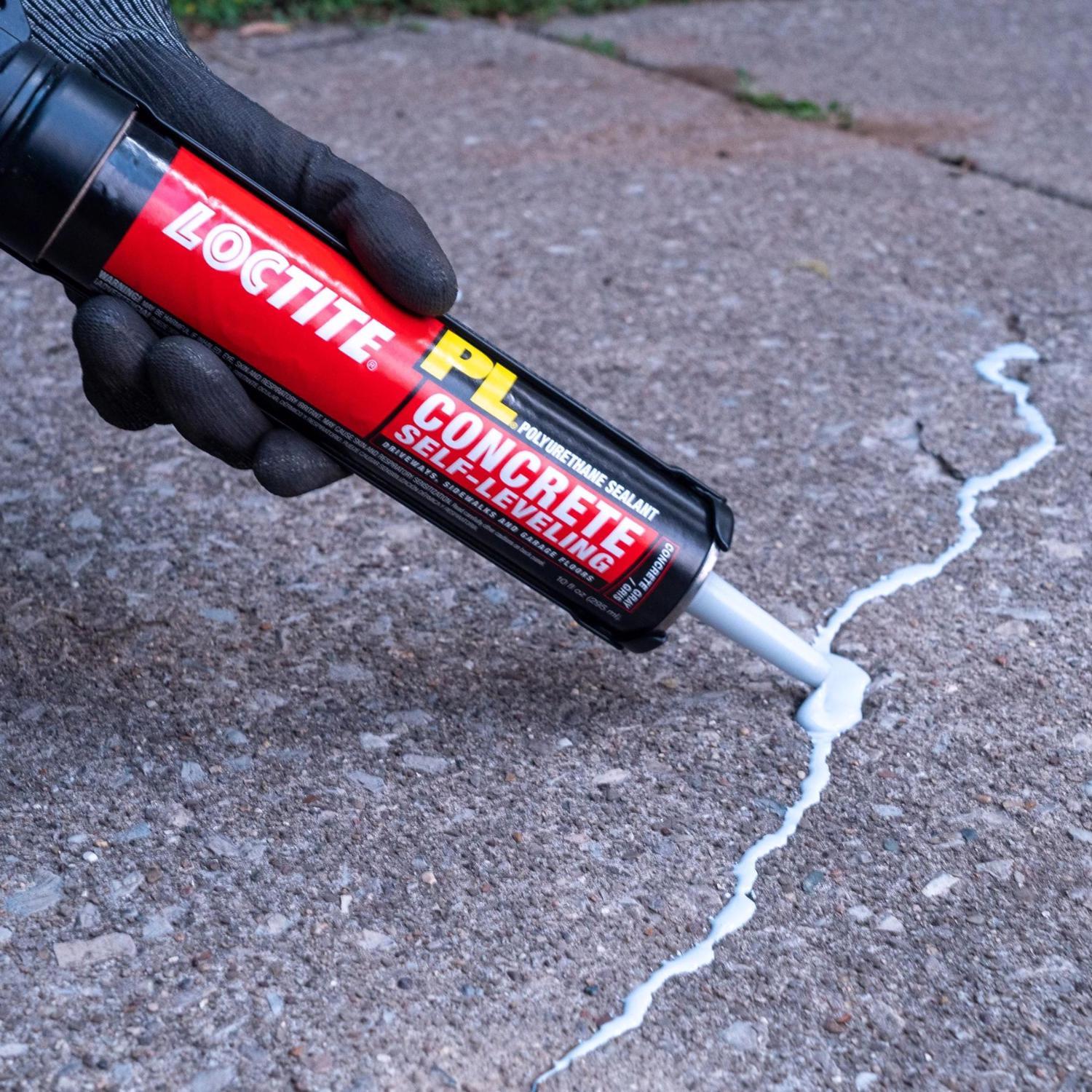 Loctite PL S20 Gray Polyurethane Concrete Filler and Sealant 28 oz