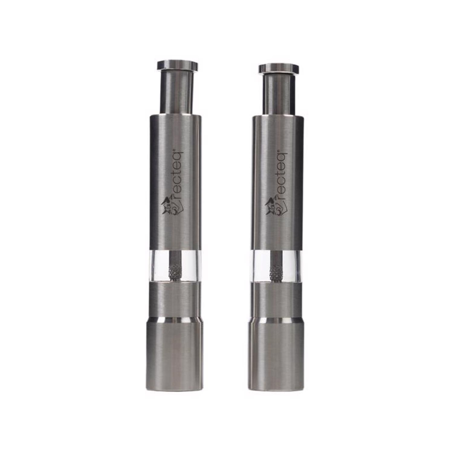 Recteq Stainless Steel Seasoning Grinder 2 pk