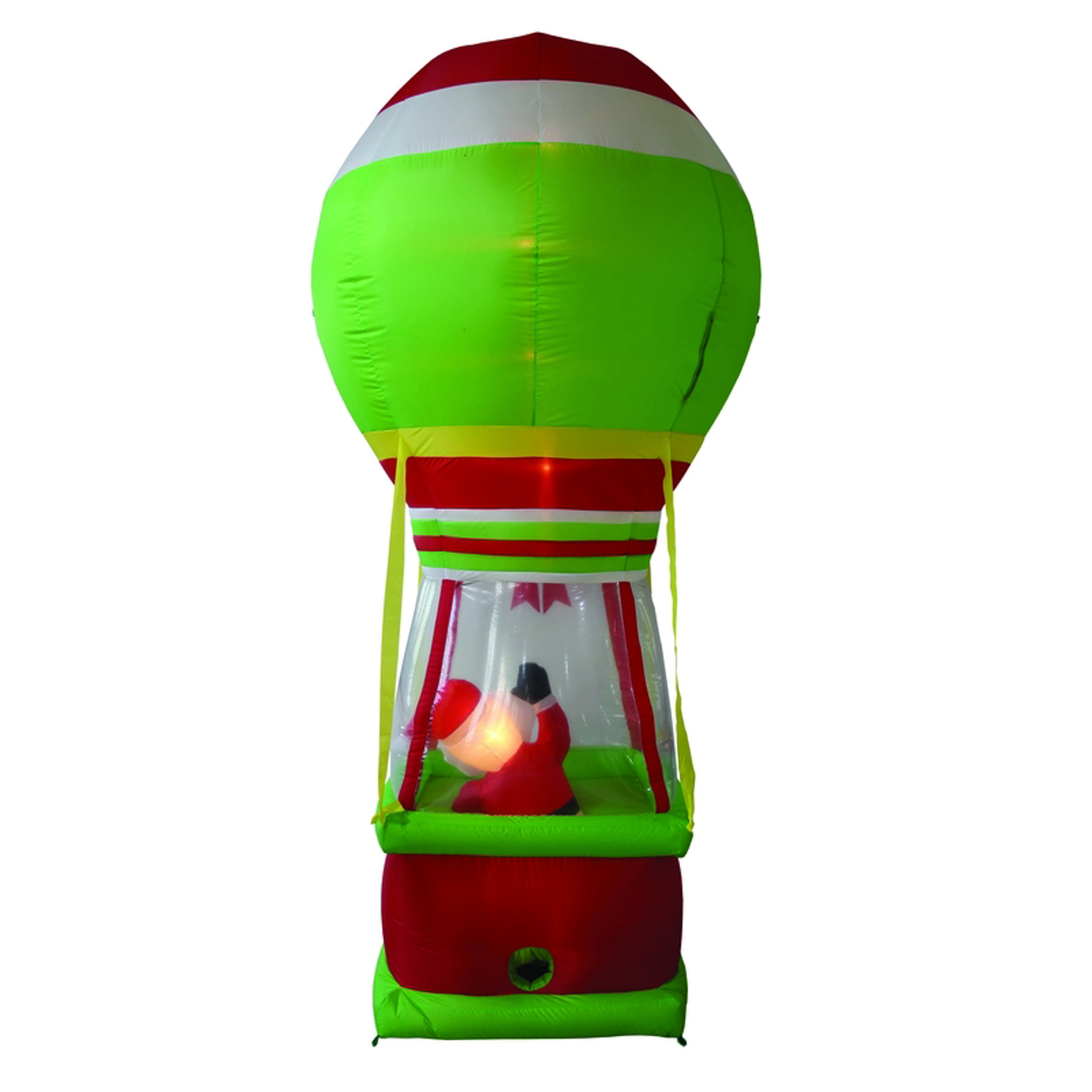 Celebrations 9 ft. Santa In Hot Air Balloon Inflatable