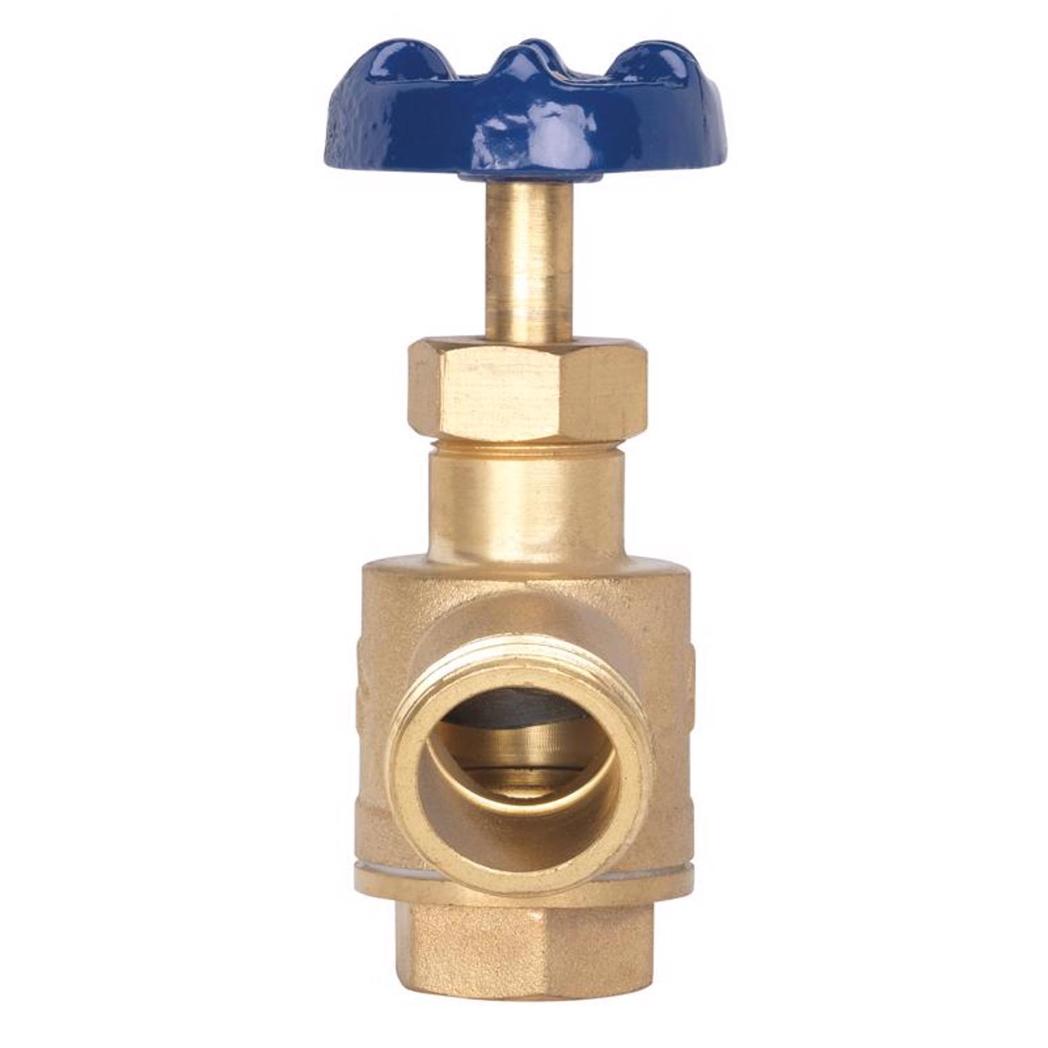 Homewerks 1/2 in. FIP X 3/4 in. MHT Brass Garden Valve
